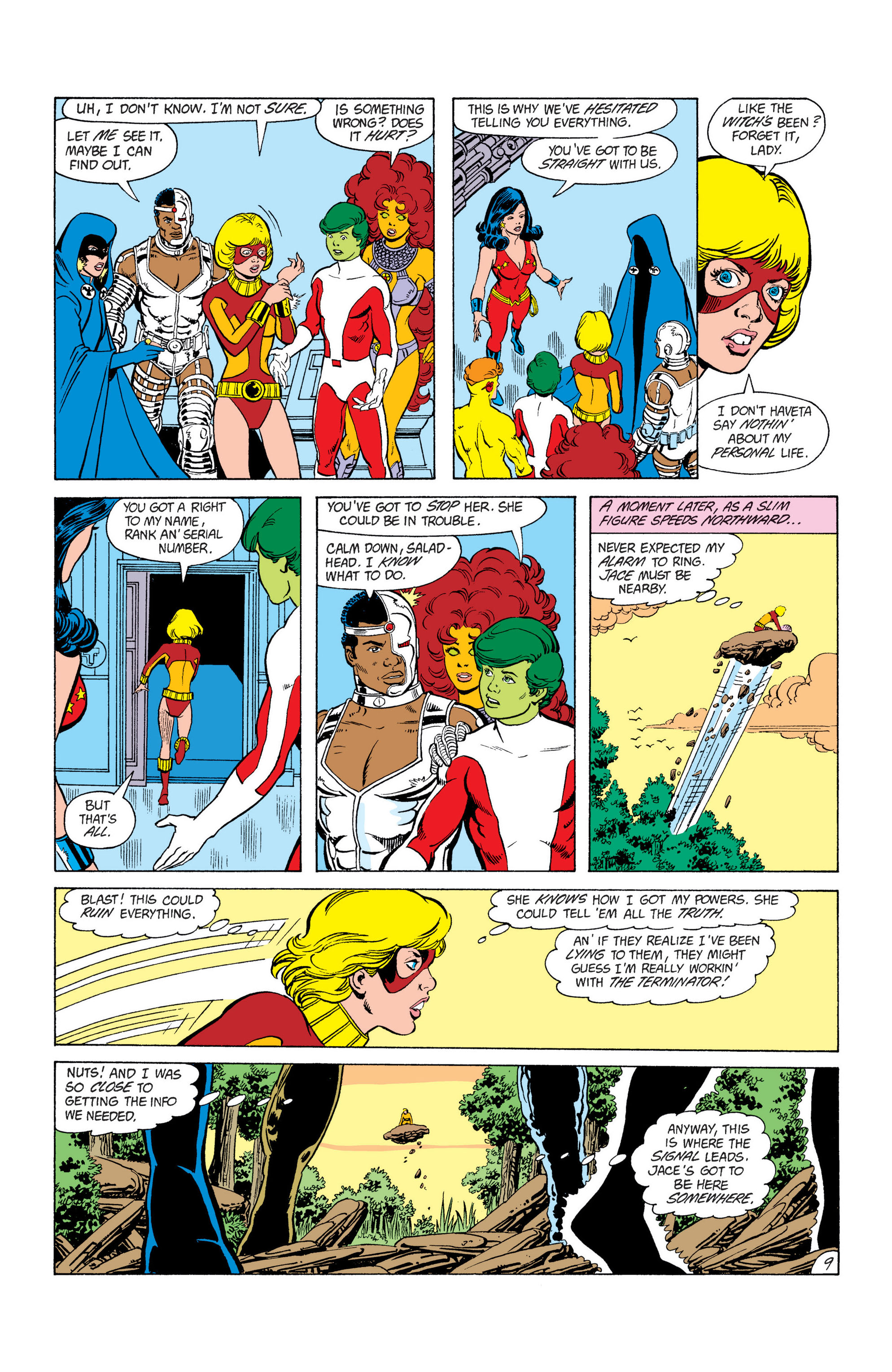 Read online The New Teen Titans (1980) comic -  Issue #37 - 10