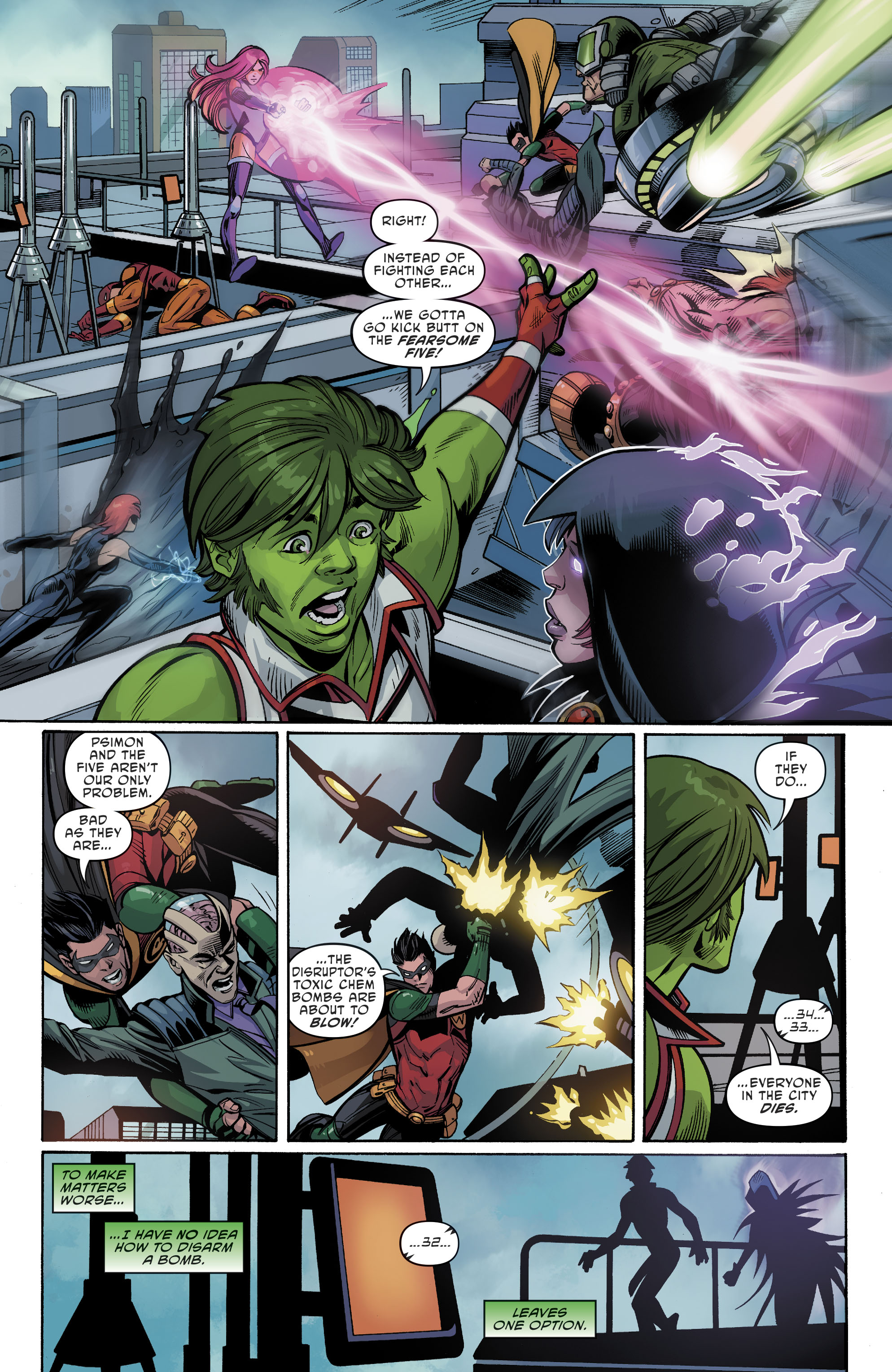 Read online Titans: Burning Rage comic -  Issue #3 - 6
