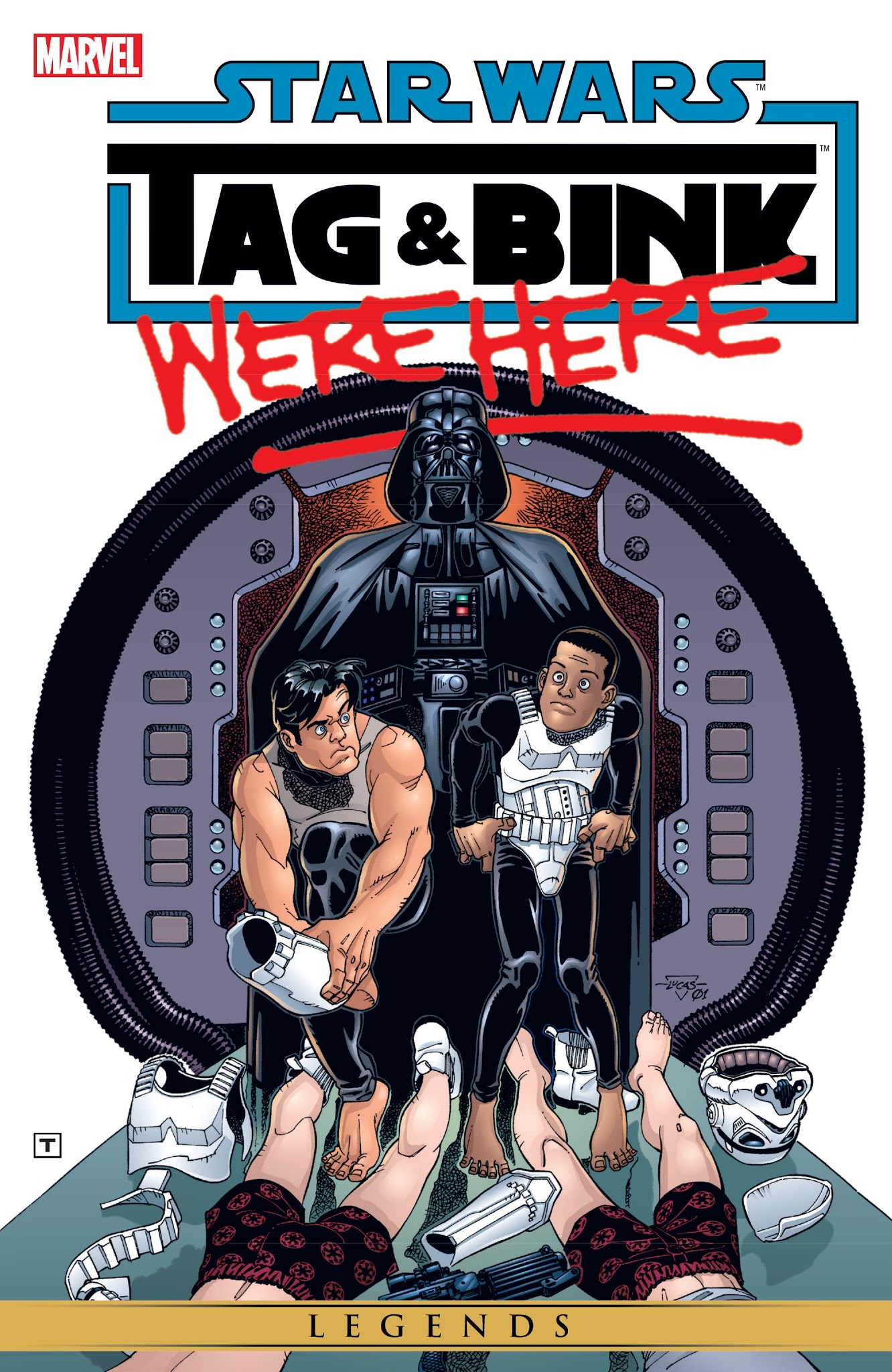 Read online Star Wars: Tag & Bink Were Here (2018) comic -  Issue # TPB - 1