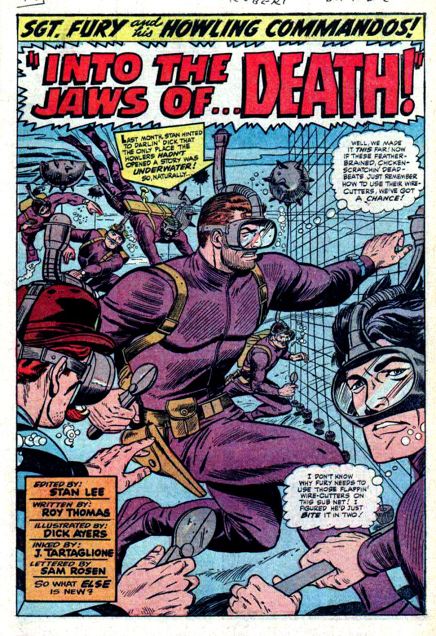 Read online Sgt. Fury comic -  Issue #31 - 3