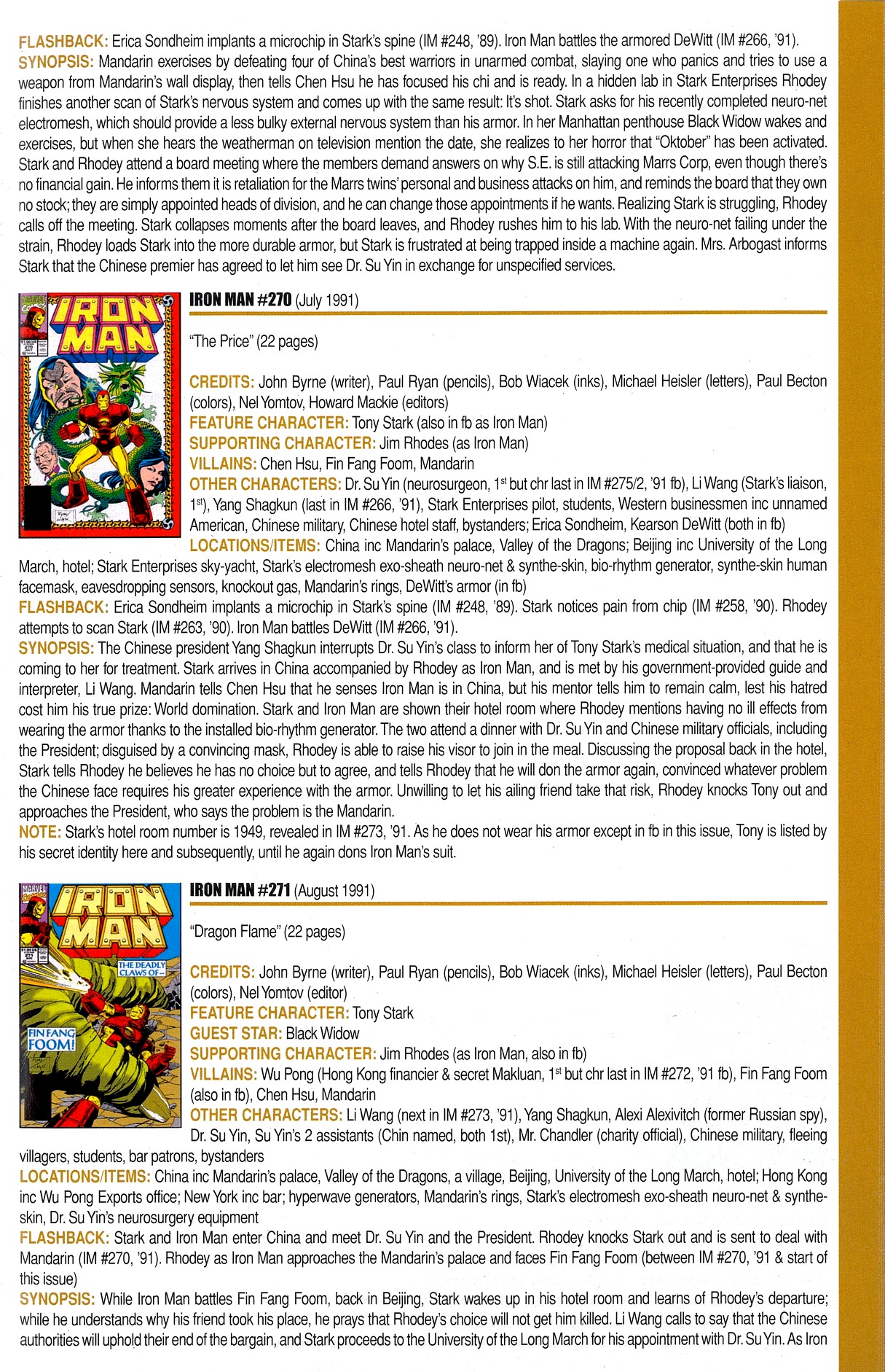 Read online Official Index to the Marvel Universe comic -  Issue #8 - 29