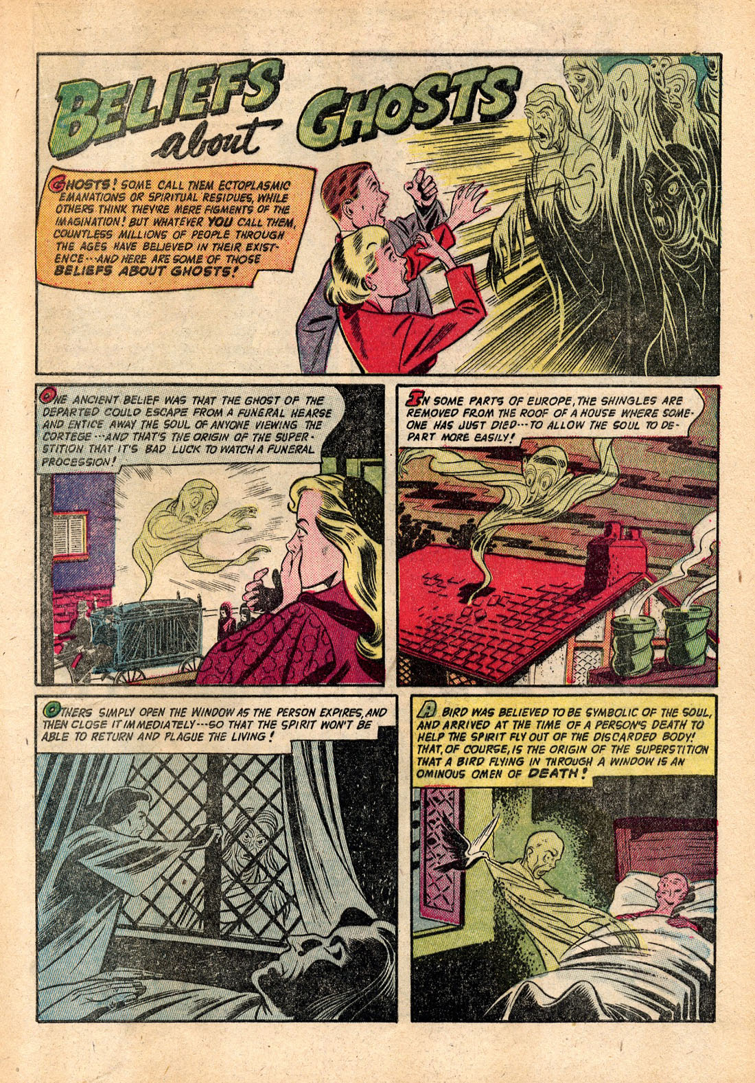 Read online Adventures Into The Unknown comic -  Issue #22 - 23