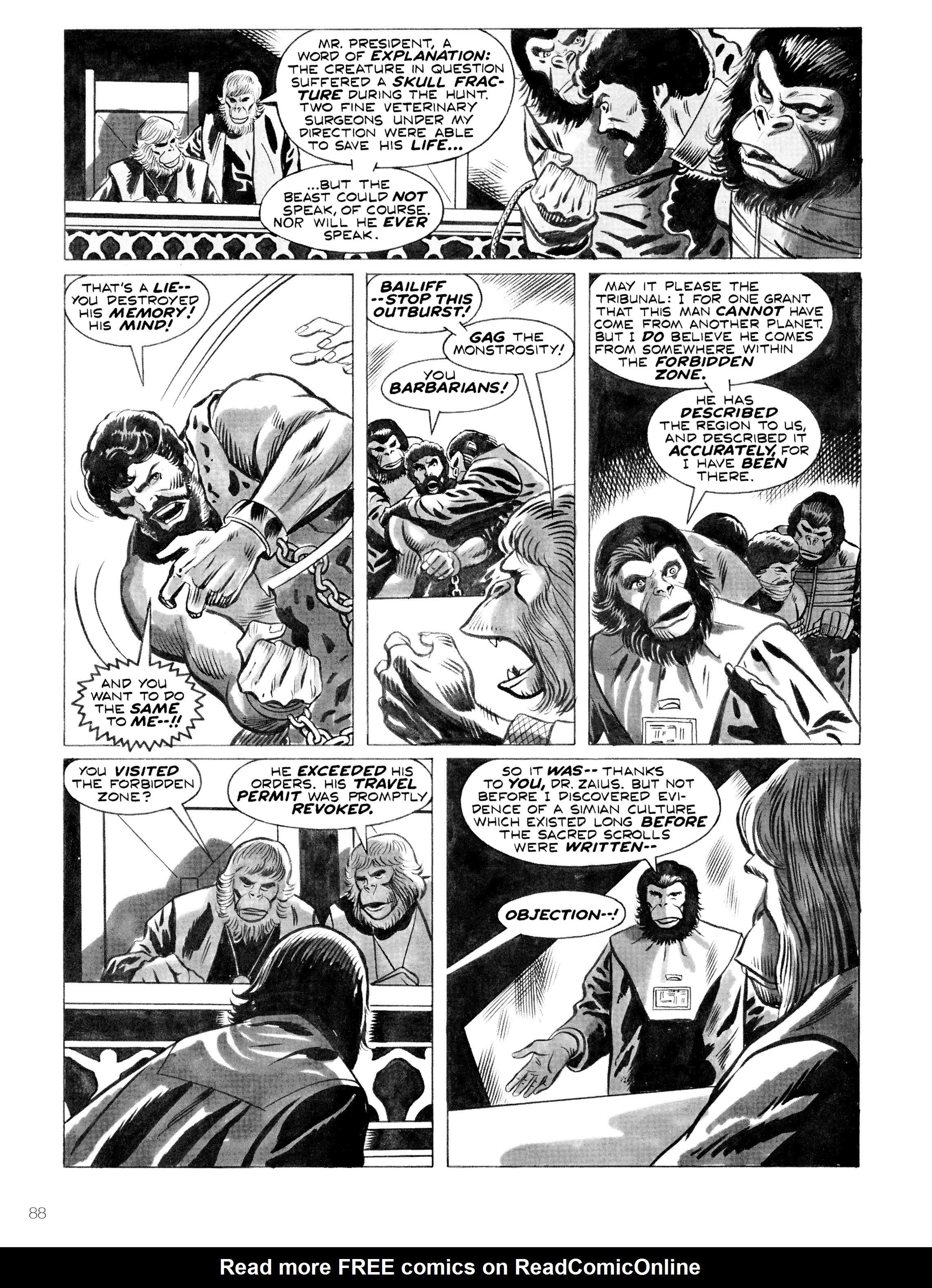 Read online Planet of the Apes: Archive comic -  Issue # TPB 2 (Part 1) - 85