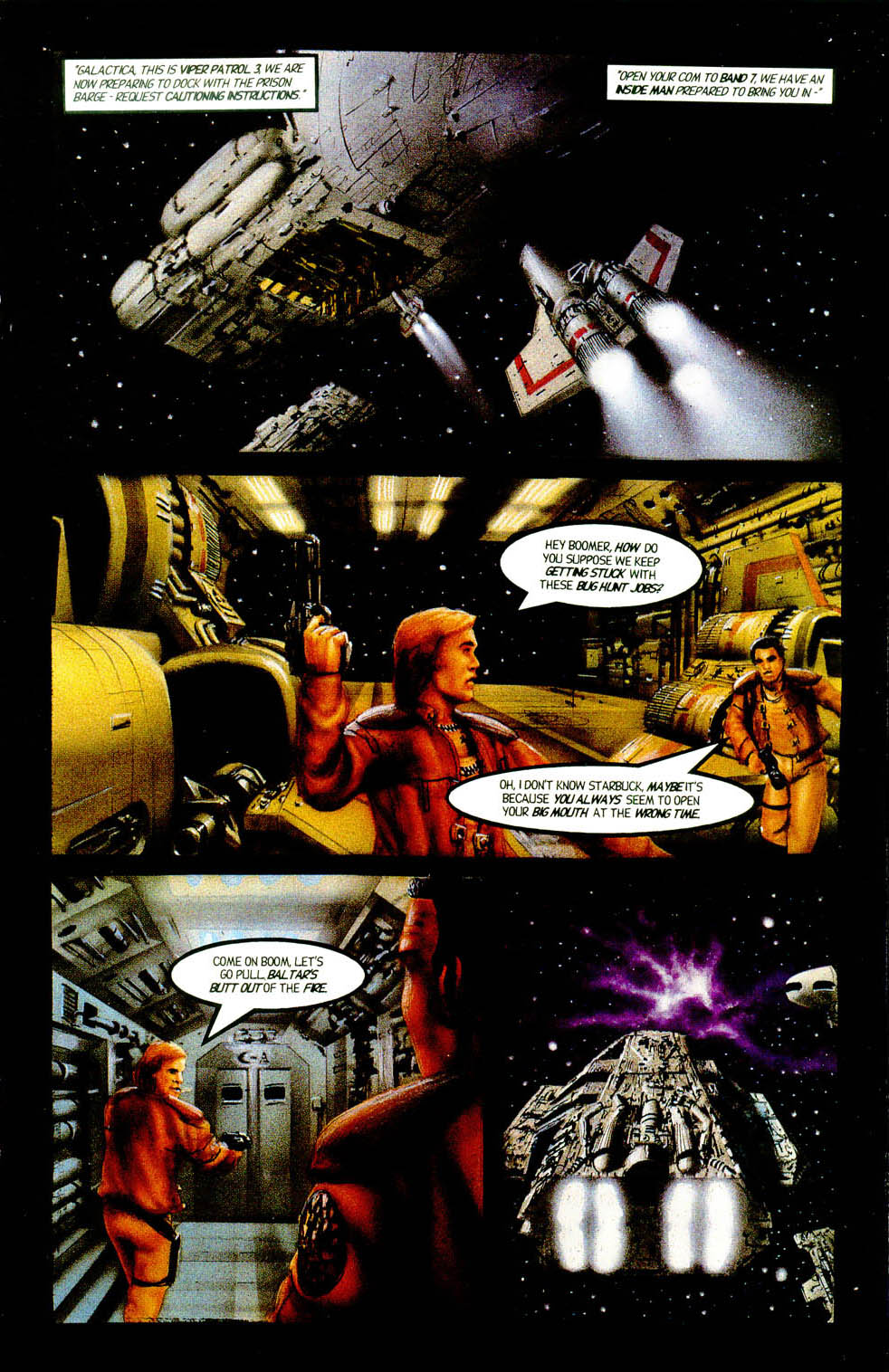 Read online Battlestar Galactica (1997) comic -  Issue #4 - 19