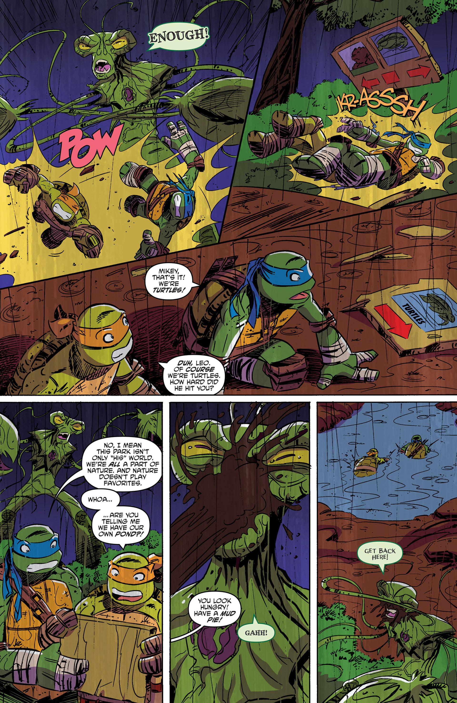 Read online Teenage Mutant Ninja Turtles New Animated Adventures comic -  Issue #2 - 17