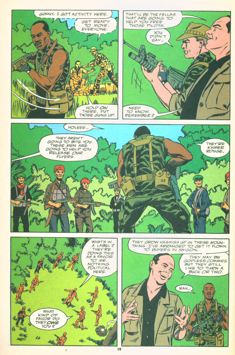 Read online The 'Nam comic -  Issue #56 - 22