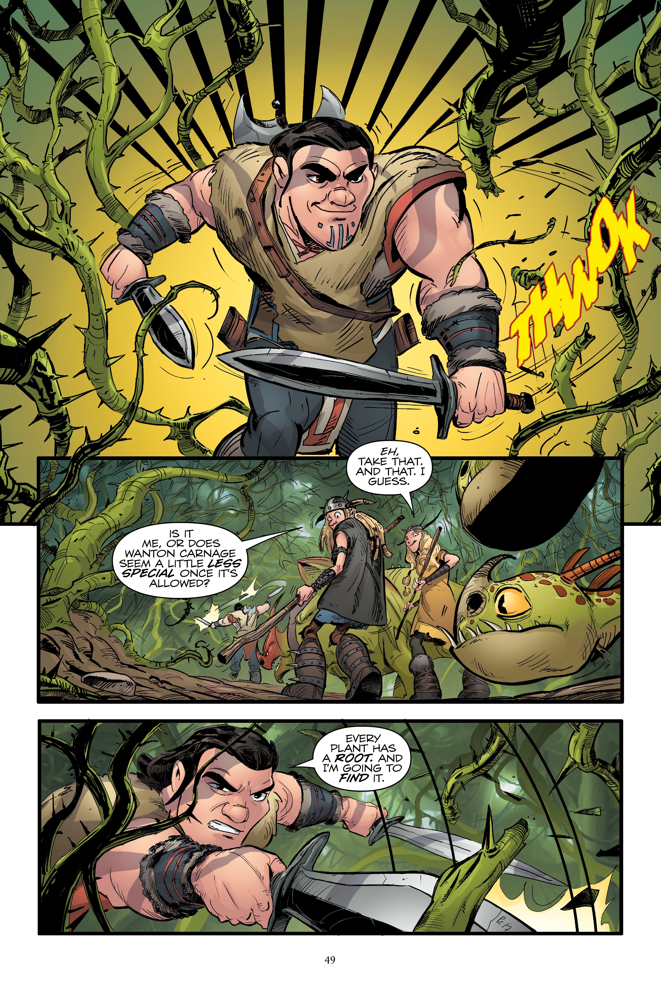 Read online How to Train Your Dragon: Dragonvine comic -  Issue # TPB - 49