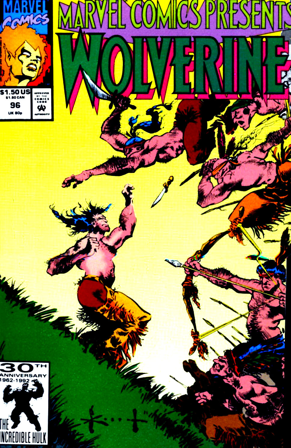 Read online Marvel Comics Presents (1988) comic -  Issue #96 - 1