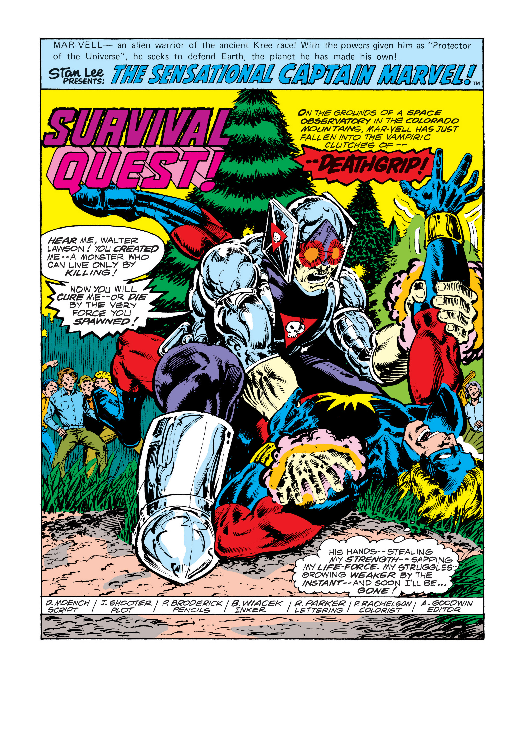 Read online Marvel Masterworks: Captain Marvel comic -  Issue # TPB 5 (Part 2) - 72
