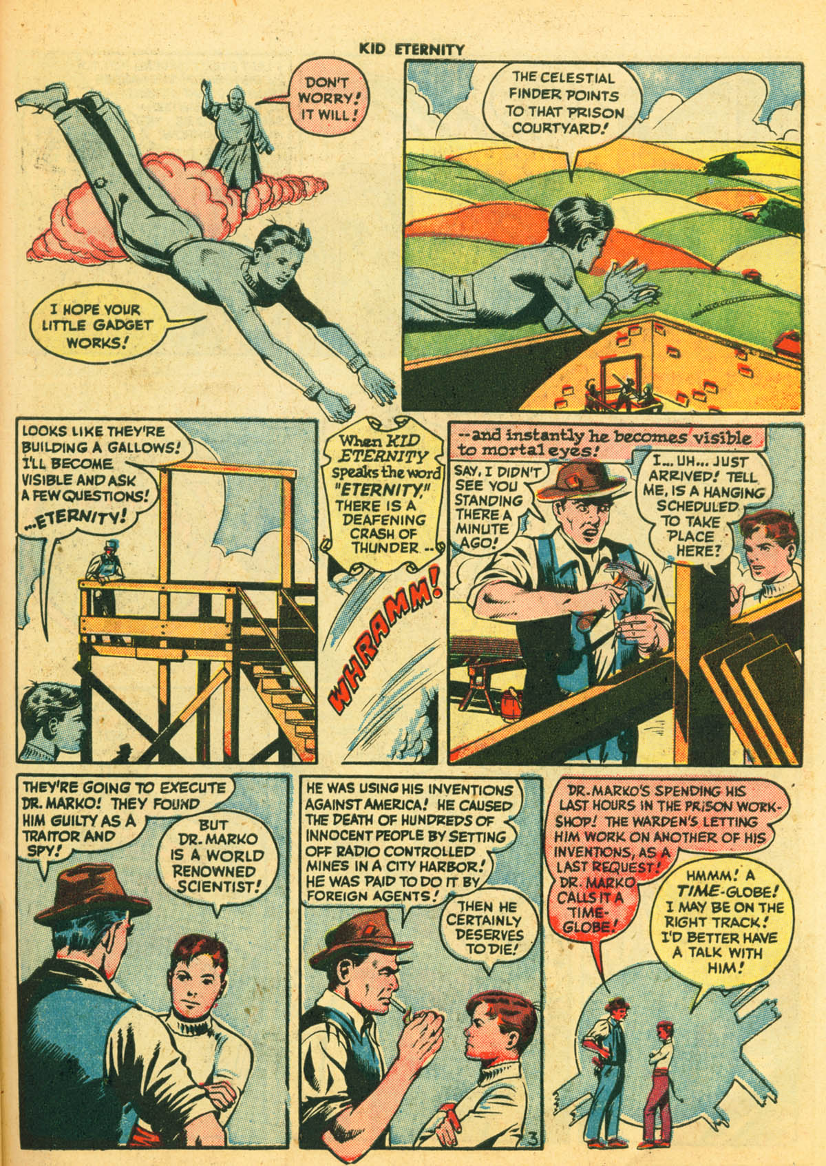 Read online Kid Eternity (1946) comic -  Issue #2 - 39