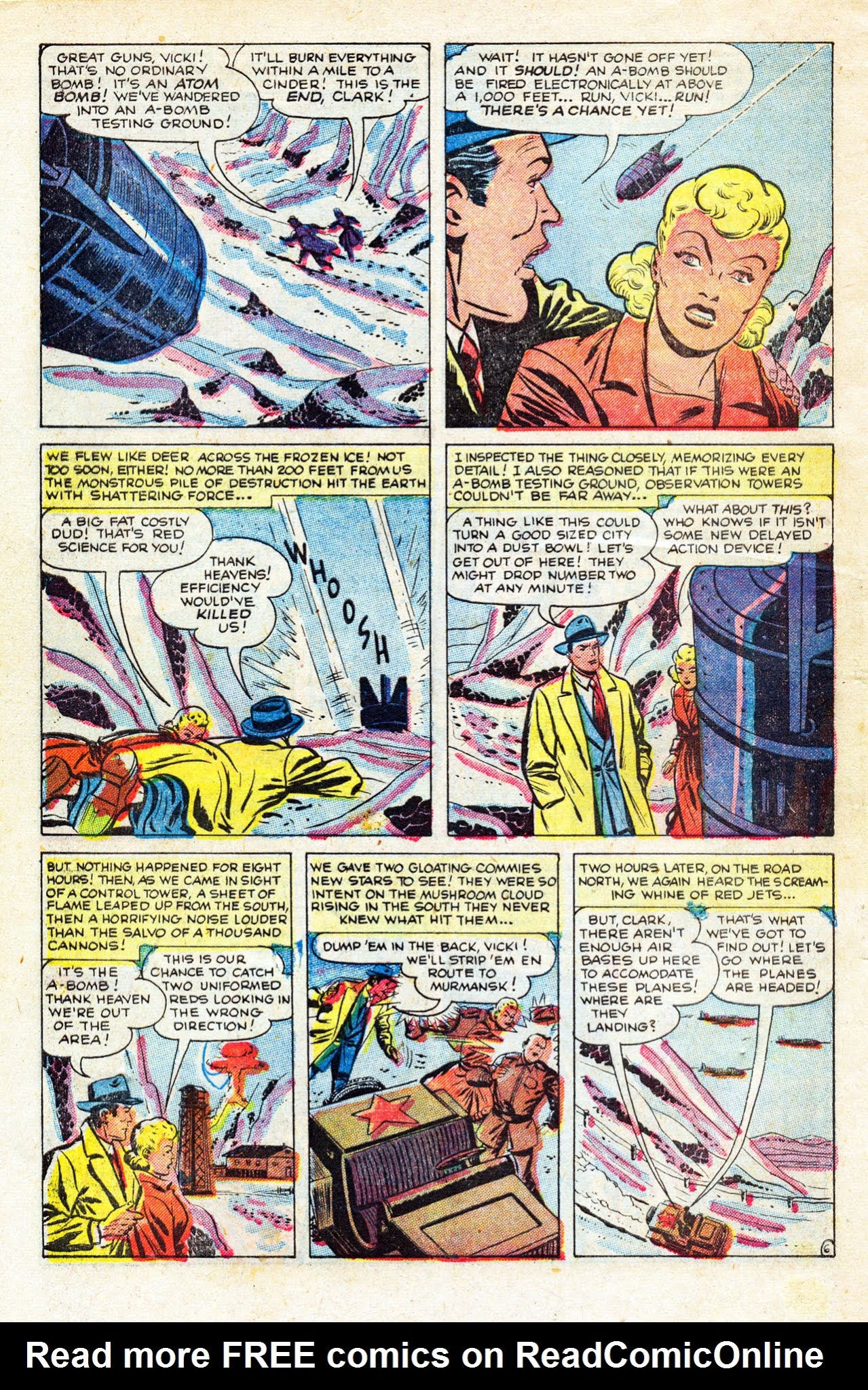 Read online Spy Fighters comic -  Issue #7 - 8