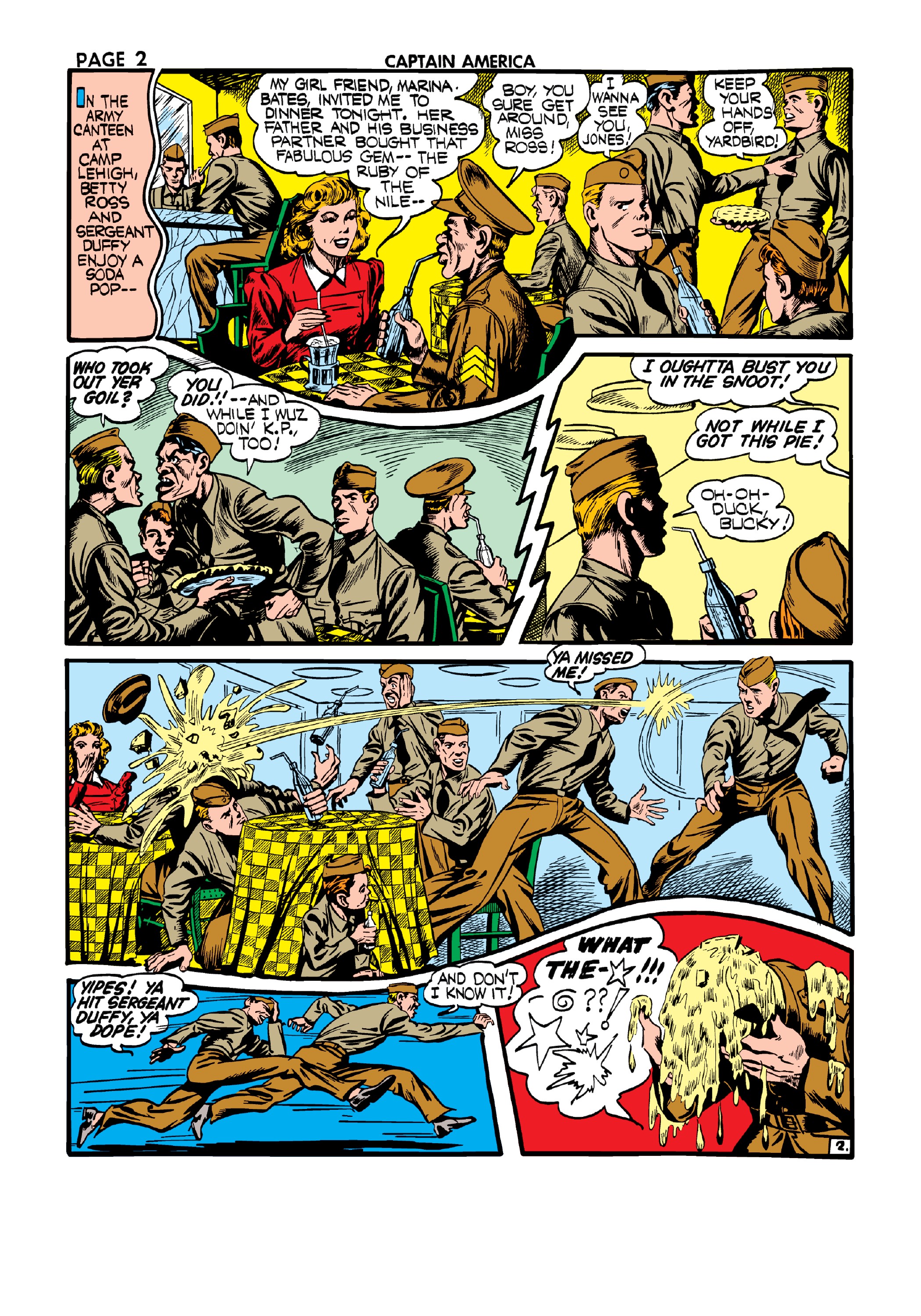 Read online Marvel Masterworks: Golden Age Captain America comic -  Issue # TPB 2 (Part 3) - 8