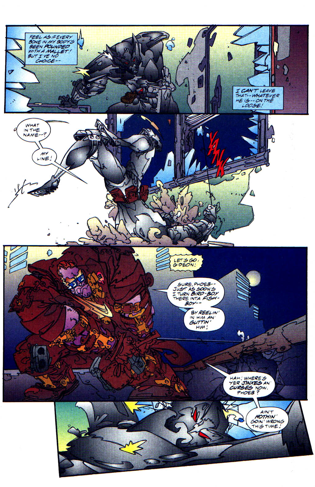 Read online Images of ShadowHawk comic -  Issue #2 - 8