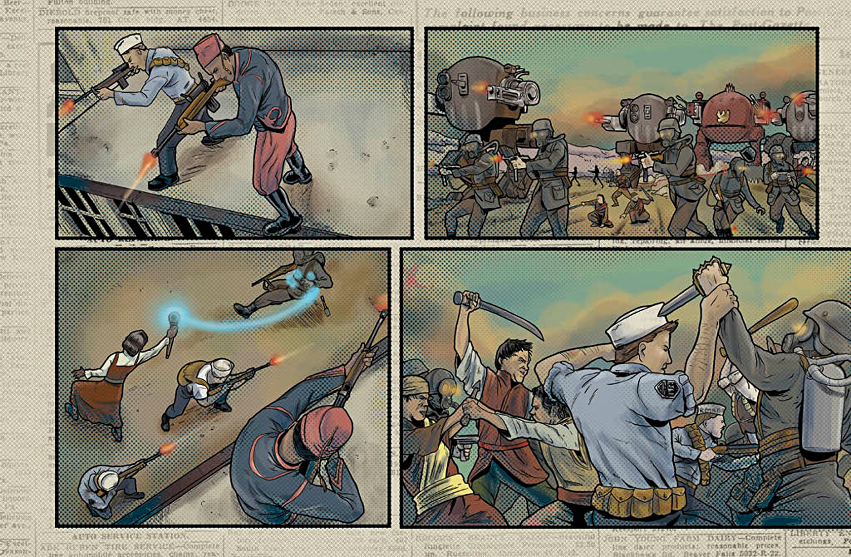 Read online The Adventures of the 19XX comic -  Issue #3 - 68