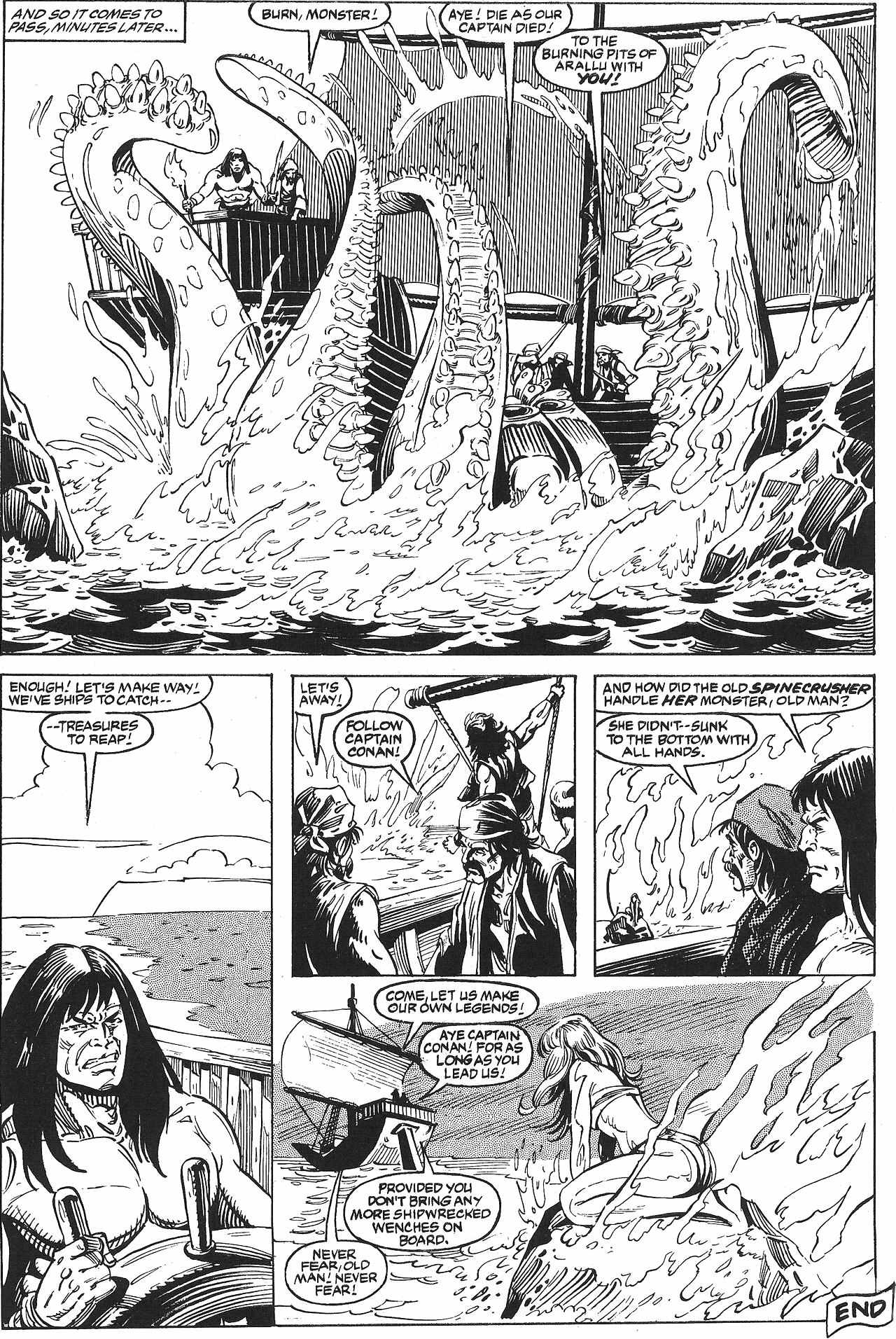 Read online The Savage Sword Of Conan comic -  Issue #213 - 50