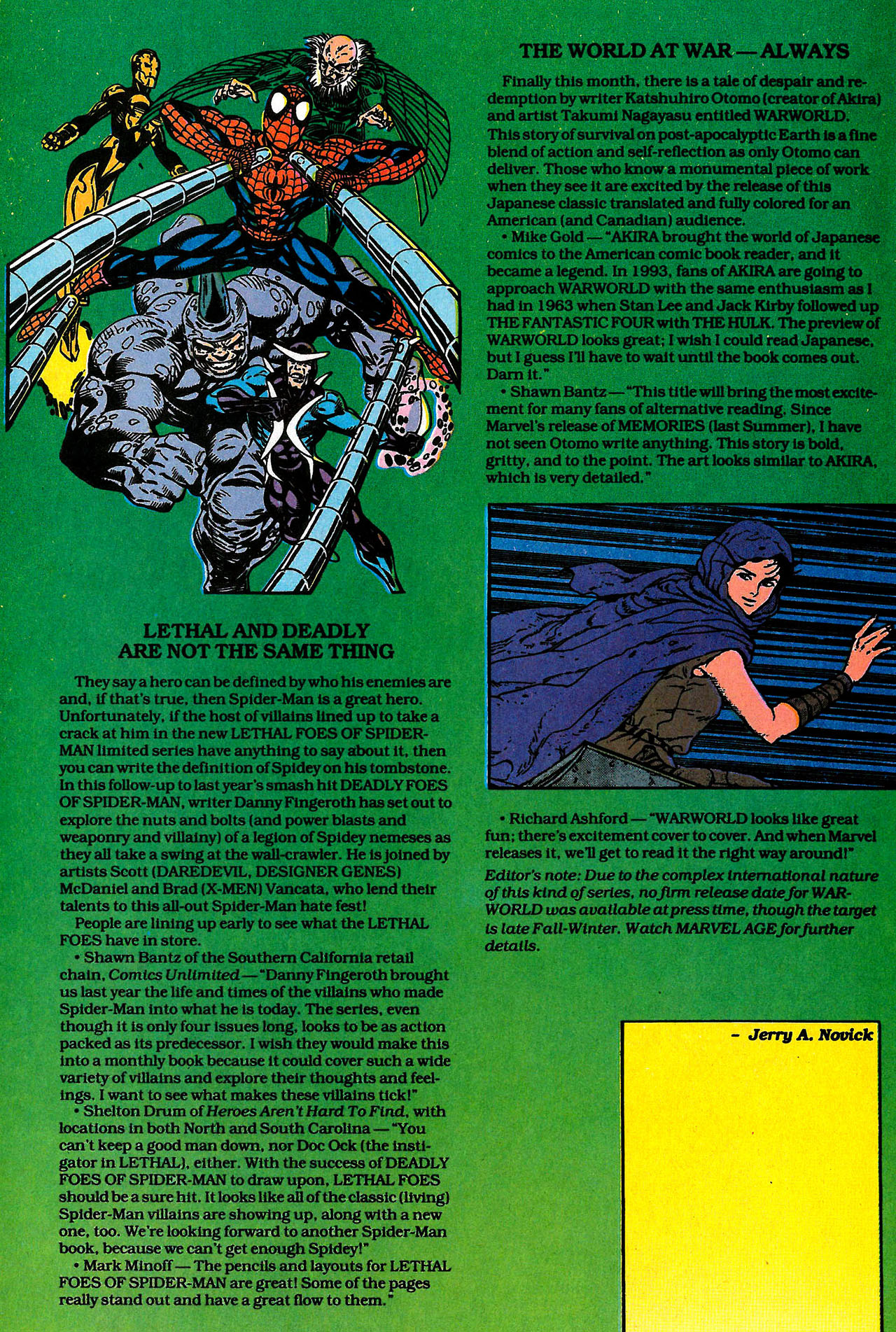 Read online Marvel Age comic -  Issue #127 - 24