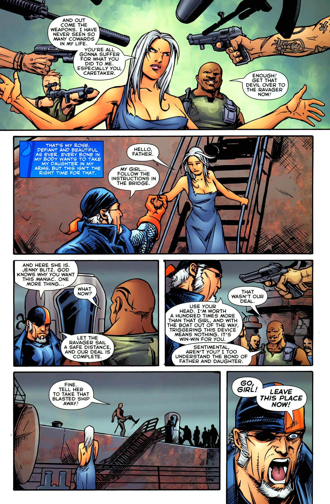 Read online Flashpoint: Deathstroke and the Curse of the Ravager comic -  Issue #3 - 27