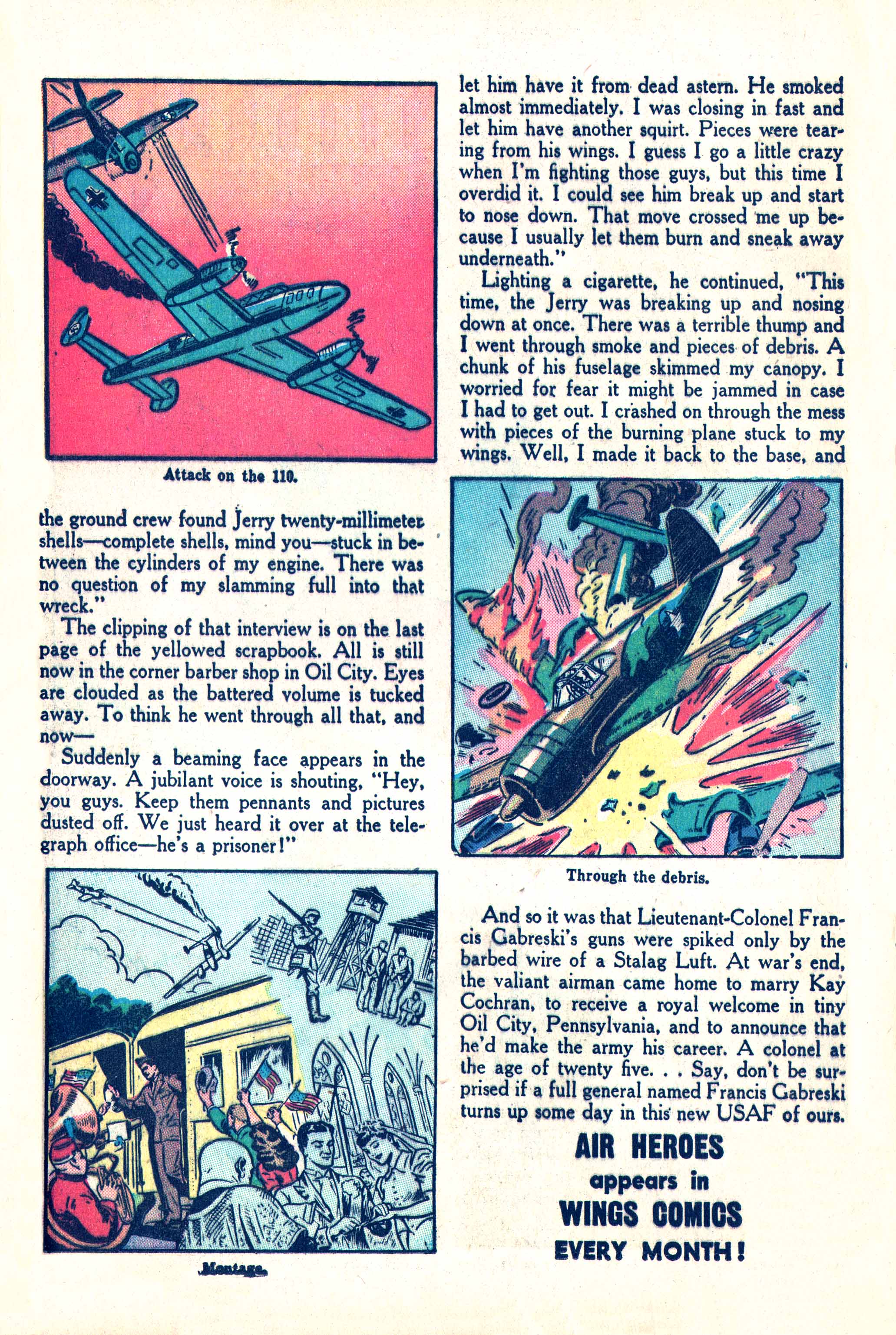 Read online Wings Comics comic -  Issue #92 - 35