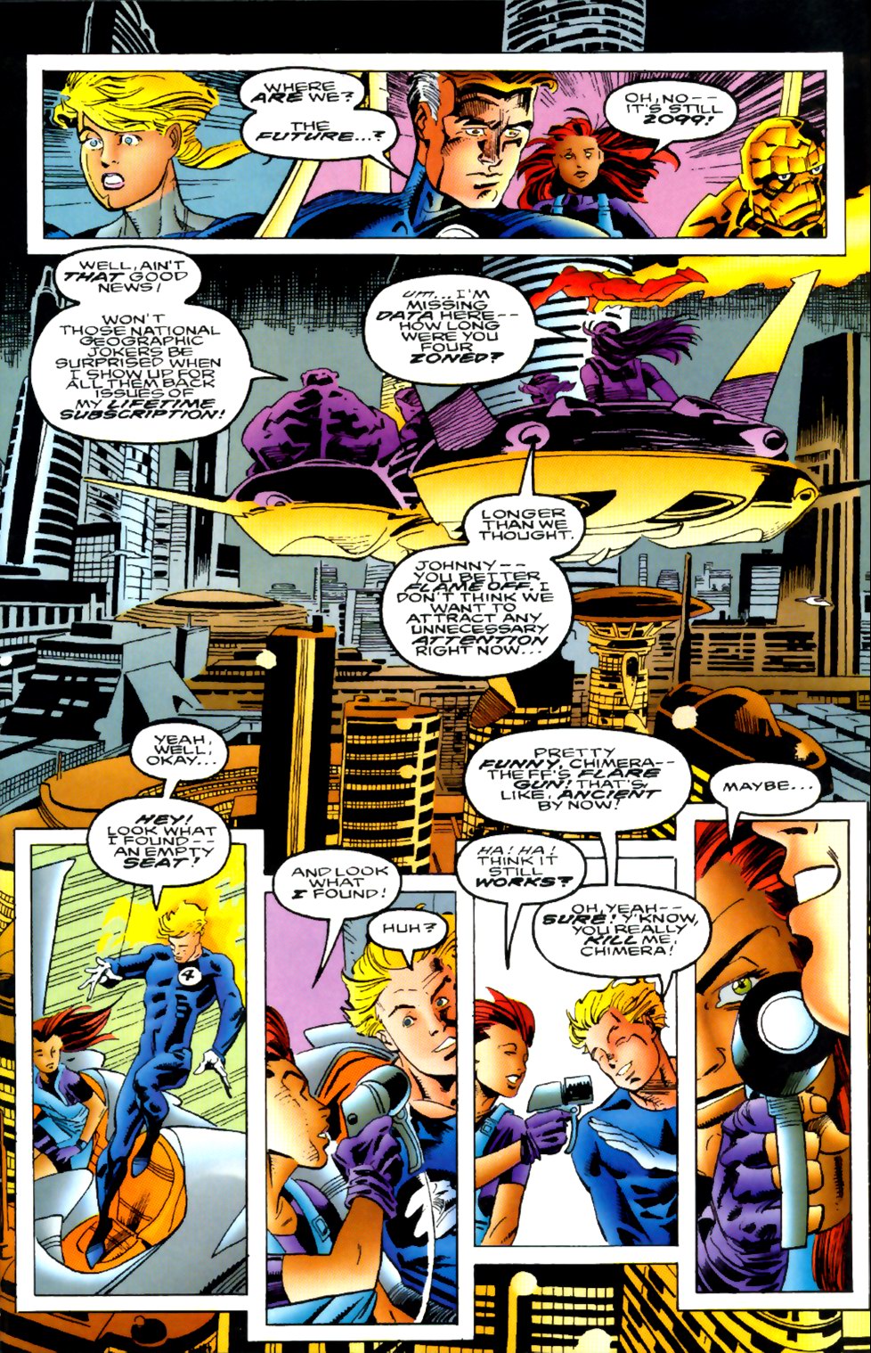 Fantastic Four 2099 Issue #1 #1 - English 15