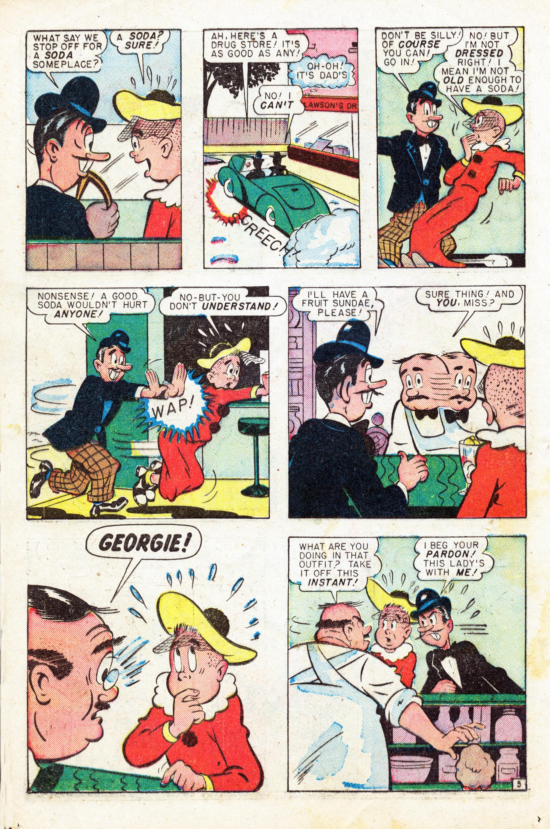 Read online Georgie And Judy Comics comic -  Issue #21 - 16
