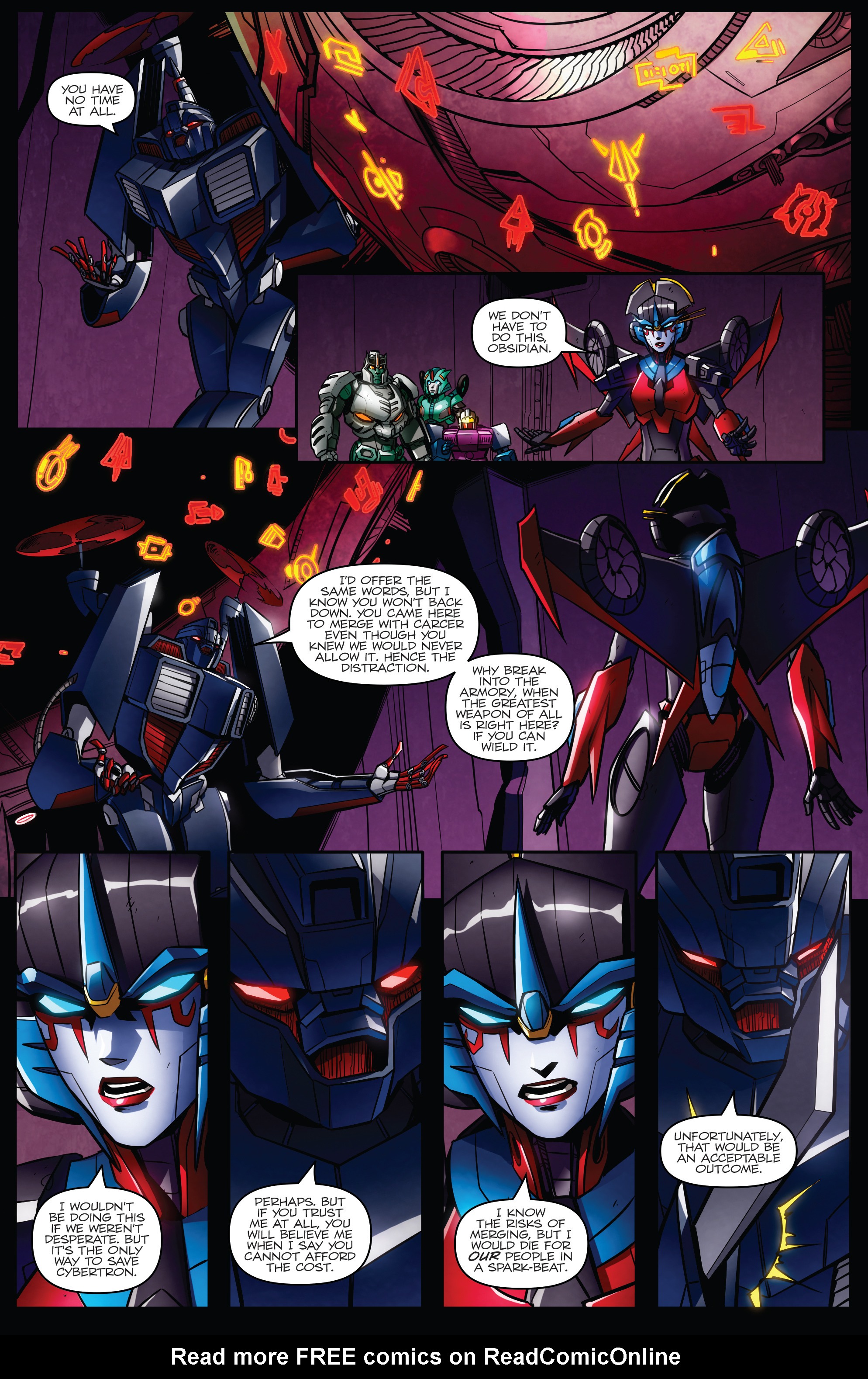 Read online Transformers: Till All Are One comic -  Issue #7 - 20