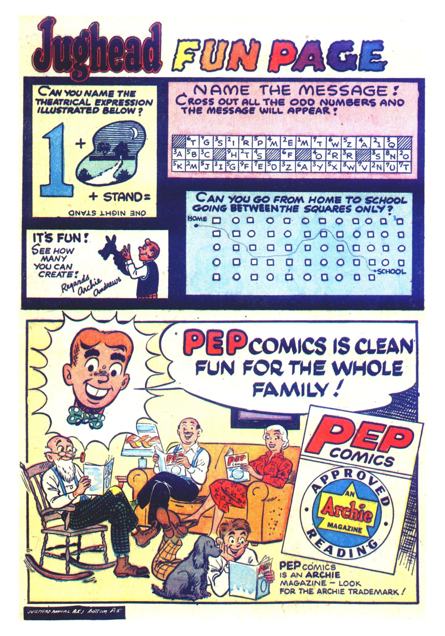 Read online Archie's Pal Jughead Annual comic -  Issue #1 - 7