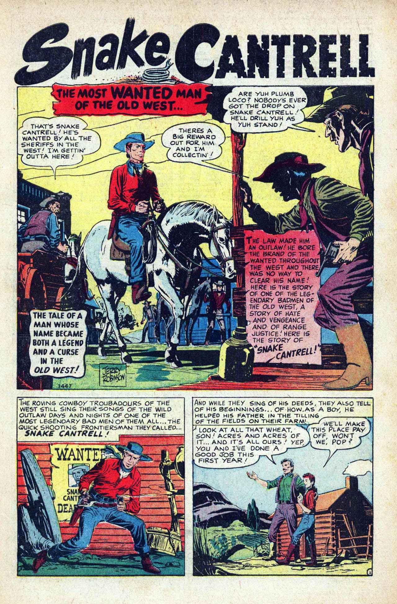 Read online Western Outlaws and Sheriffs comic -  Issue #68 - 3