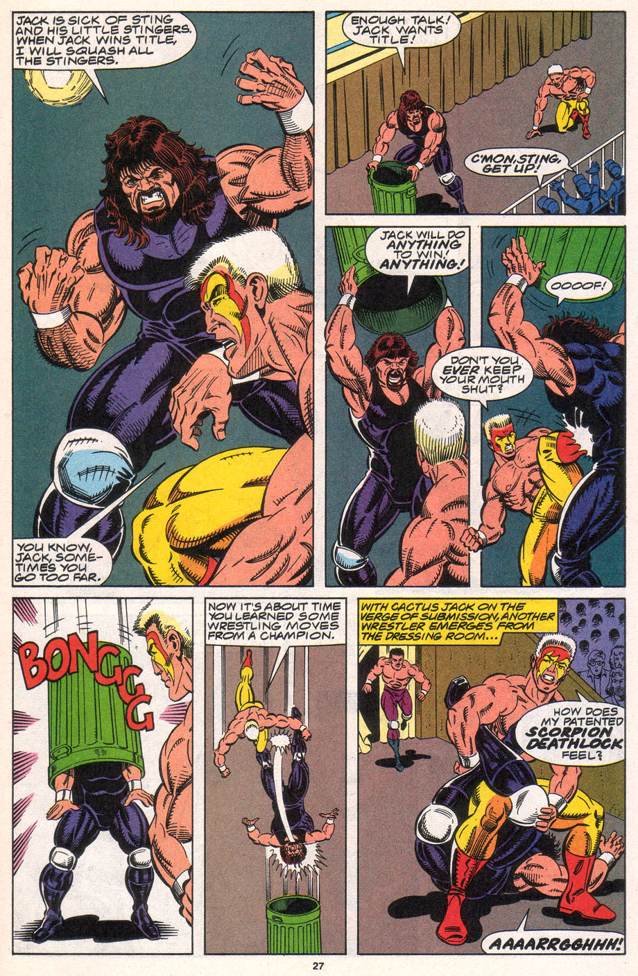 Read online WCW World Championship Wrestling comic -  Issue #8 - 27