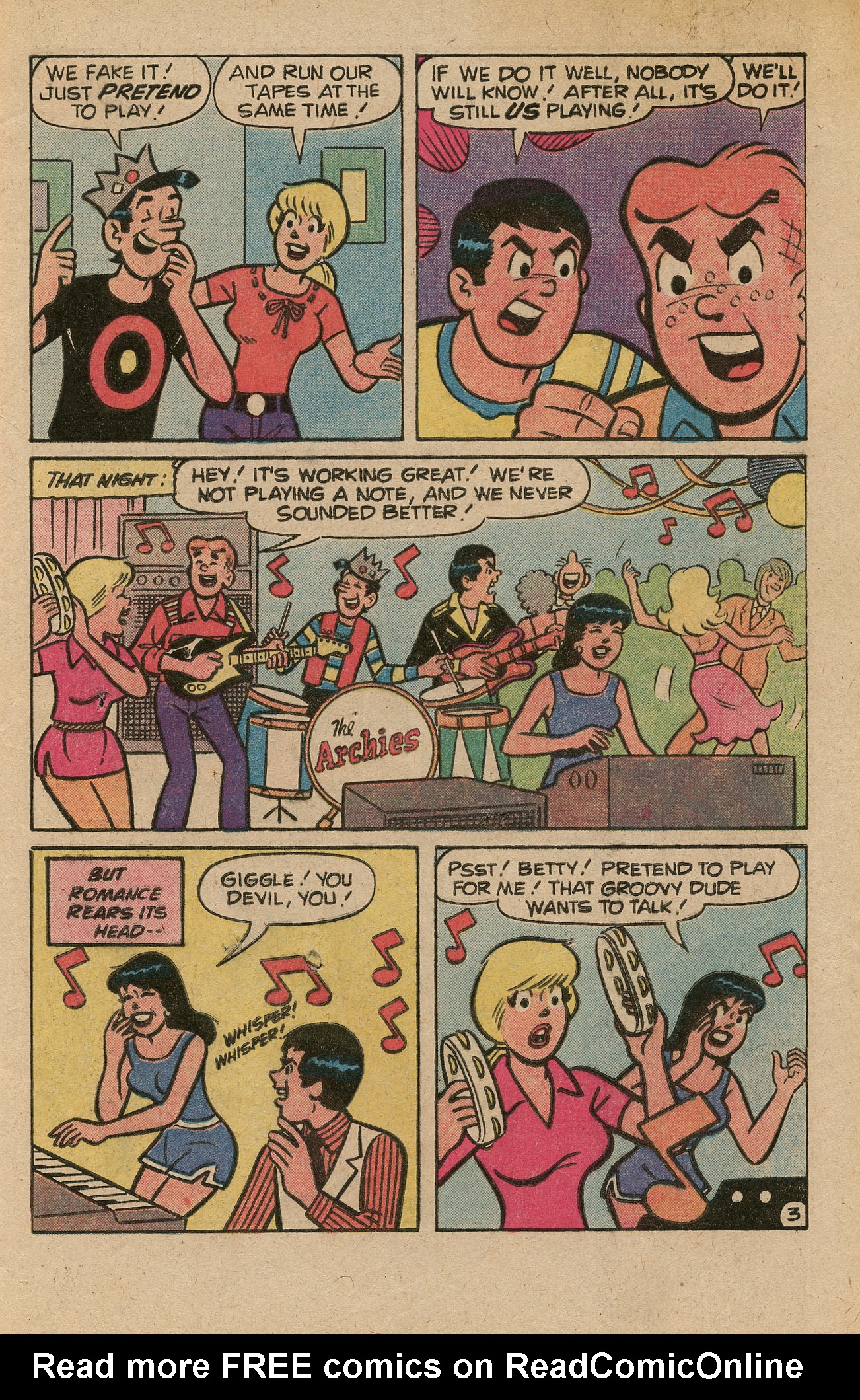 Read online Archie's TV Laugh-Out comic -  Issue #68 - 5