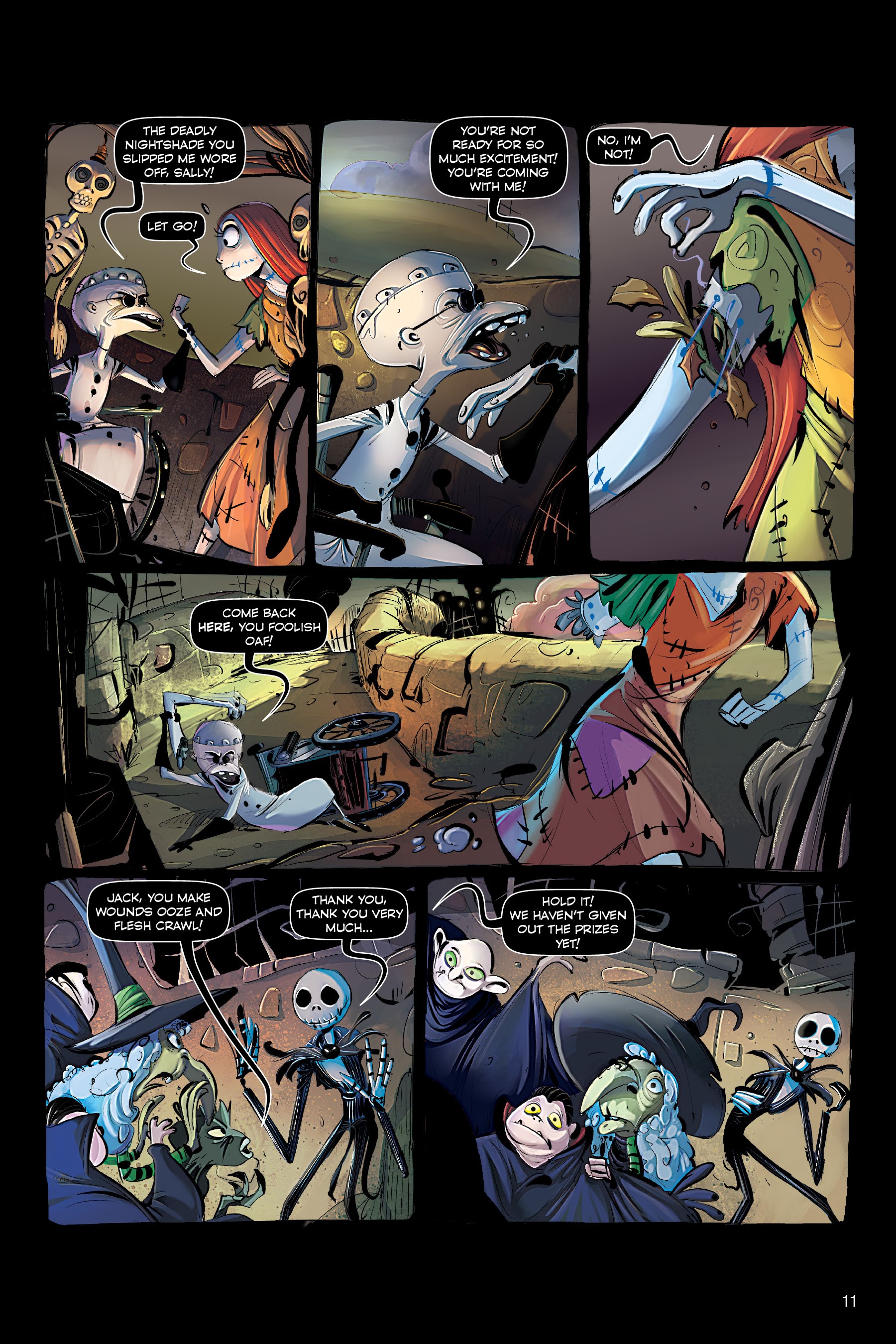 Read online Disney The Nightmare Before Christmas: The Story of the Movie in Comics comic -  Issue # Full - 11