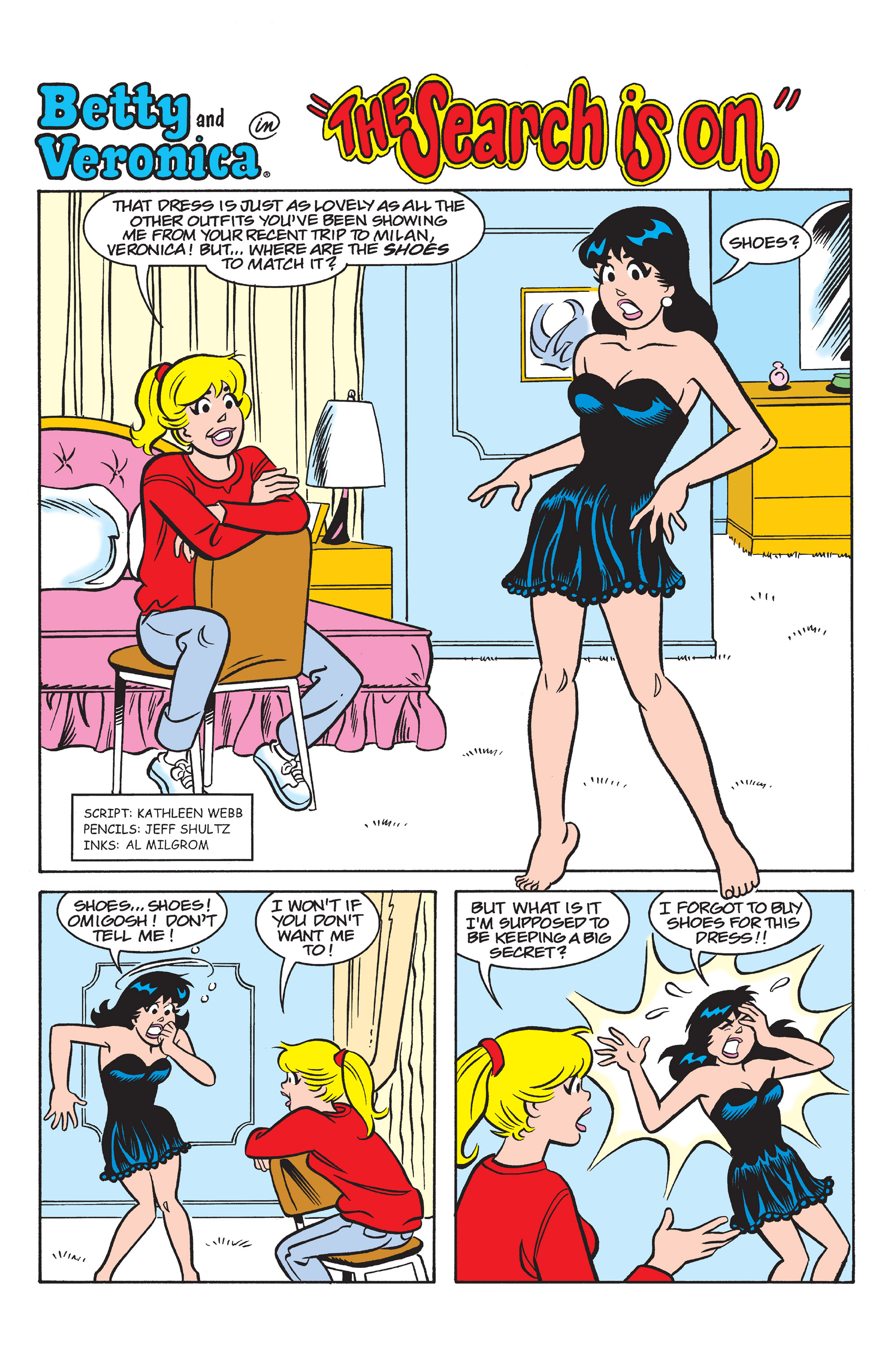 Read online Veronica's Hot Fashions comic -  Issue # TPB - 12