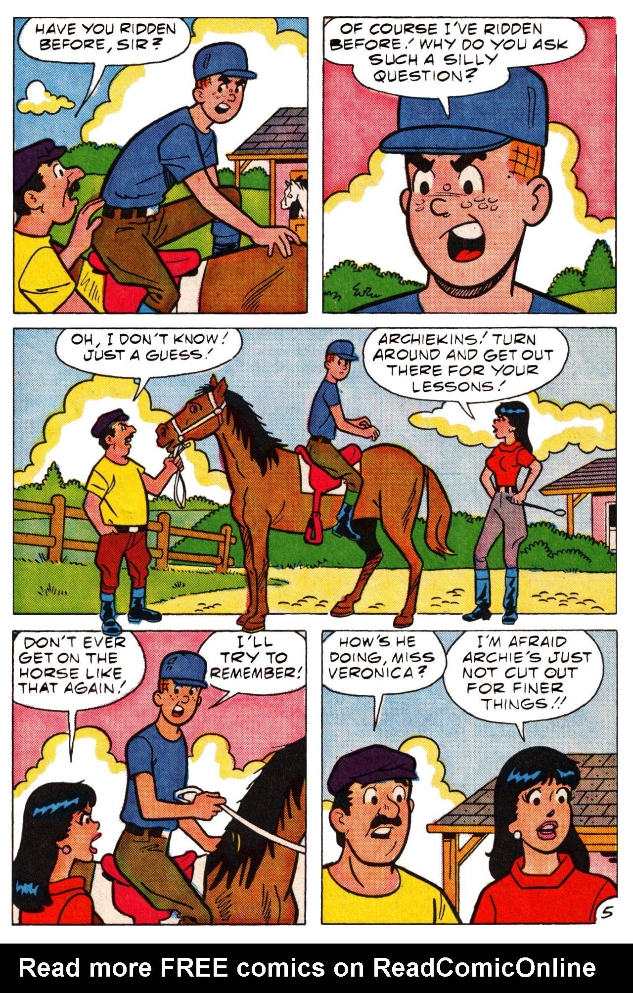 Read online Archie (1960) comic -  Issue #361 - 8