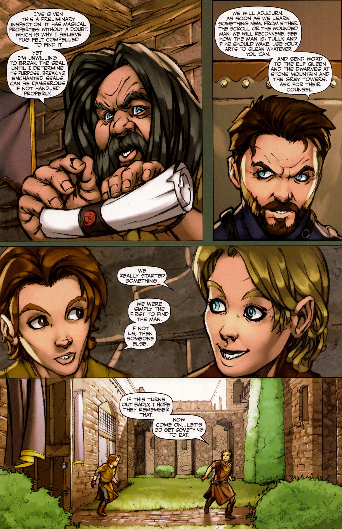 Read online Magician: Apprentice comic -  Issue #4 - 9