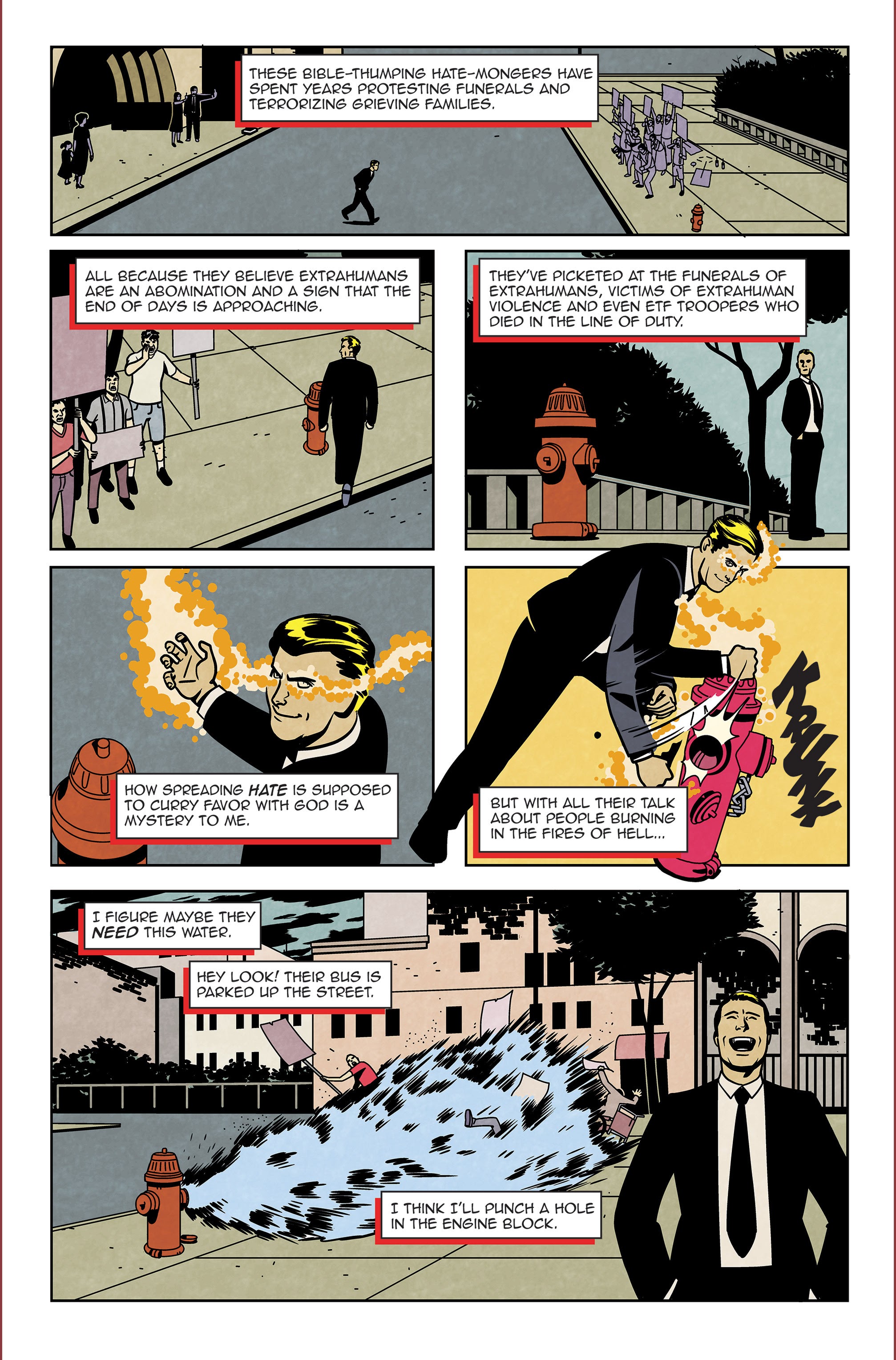 Read online The F1rst Hero: Fight For Your Life comic -  Issue #1 - 11