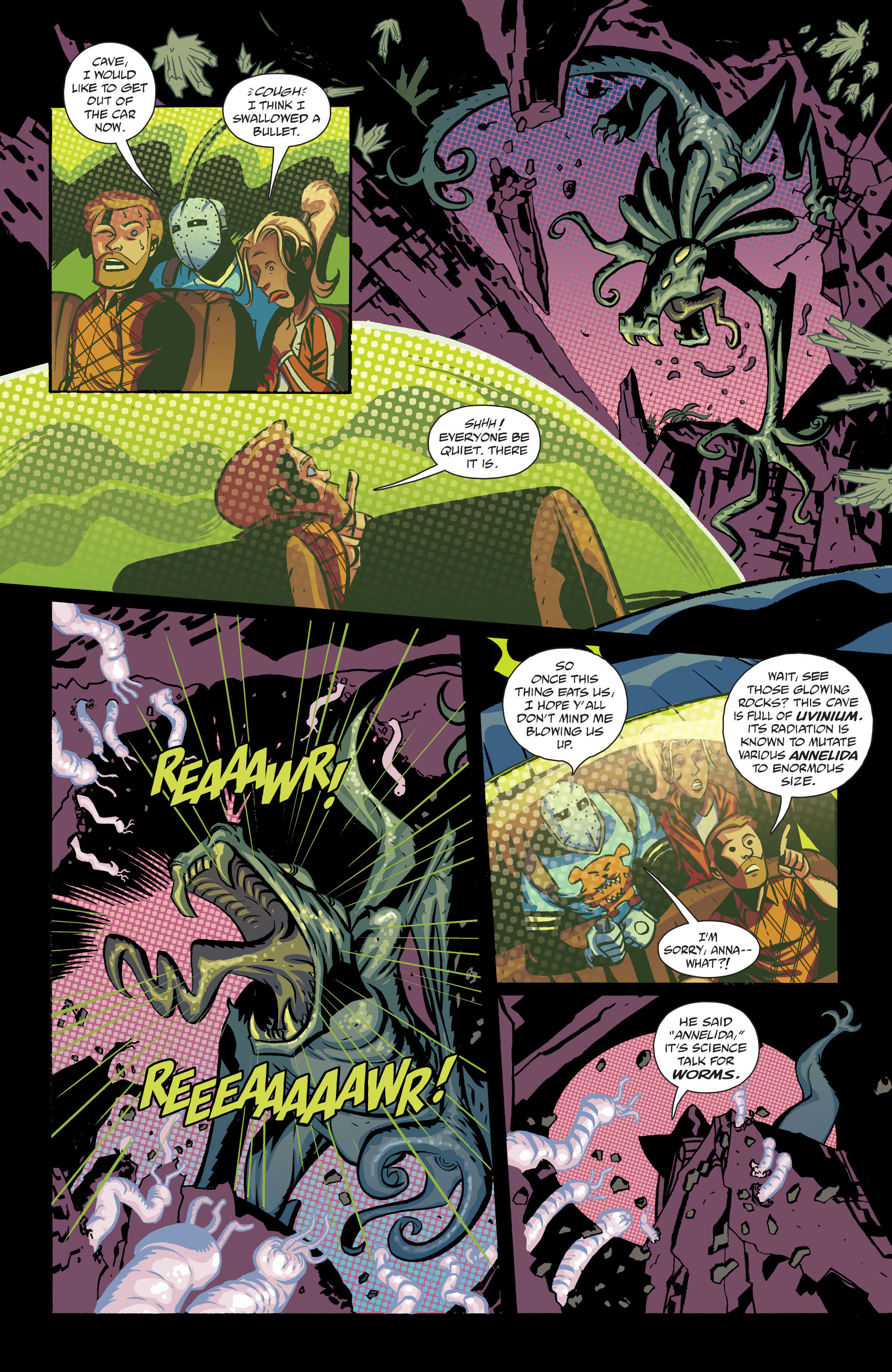 Read online Cave Carson Has a Cybernetic Eye comic -  Issue #3 - 9