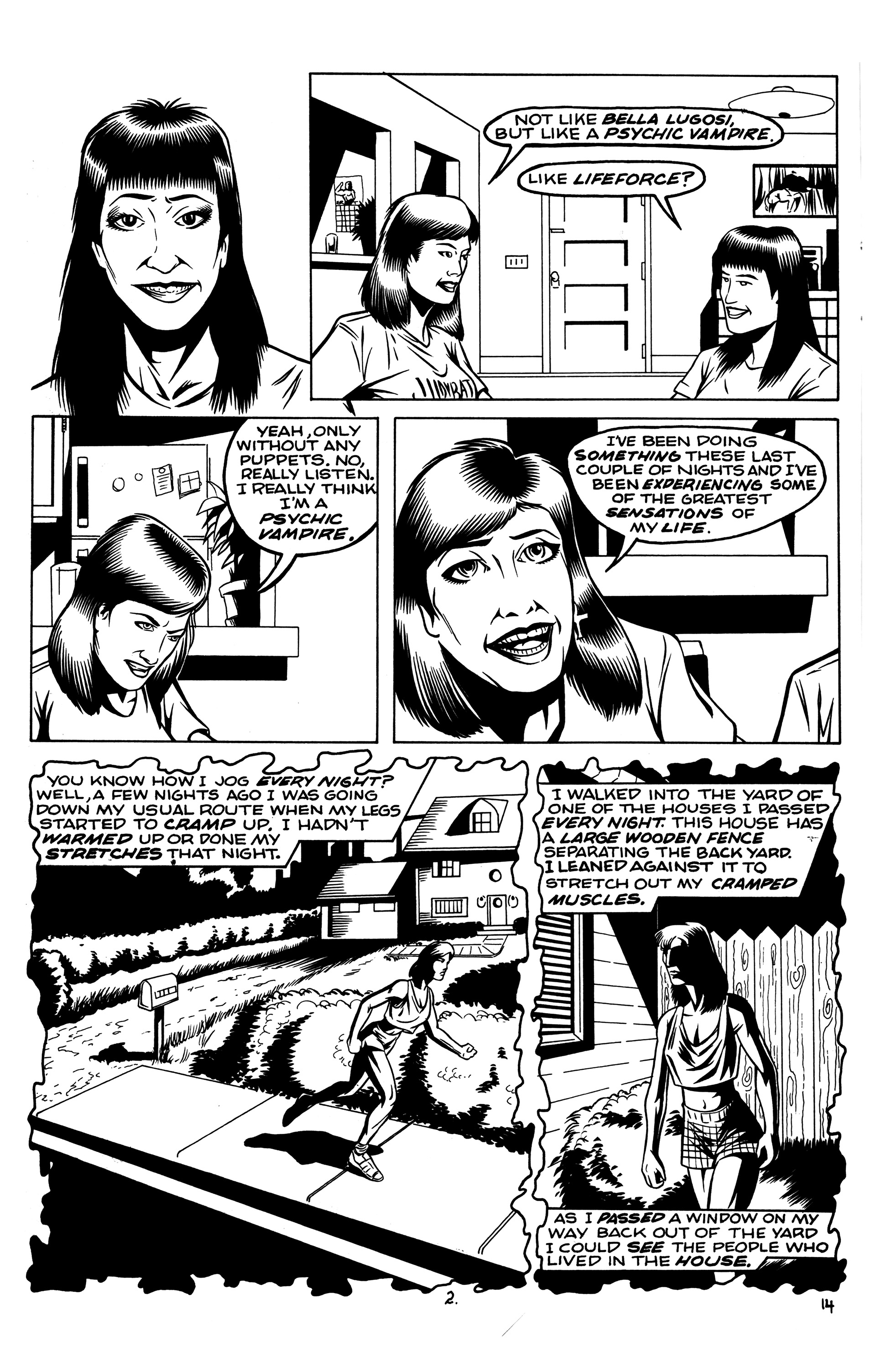 Read online Vamperotica comic -  Issue #8 - 16