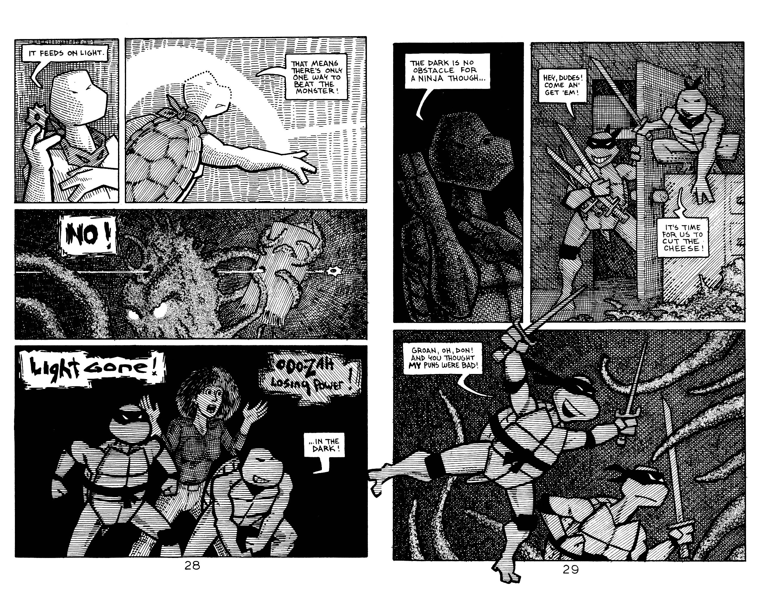 Read online The Haunted Pizza Teenage Mutant Ninja Turtles Special comic -  Issue # Full - 30