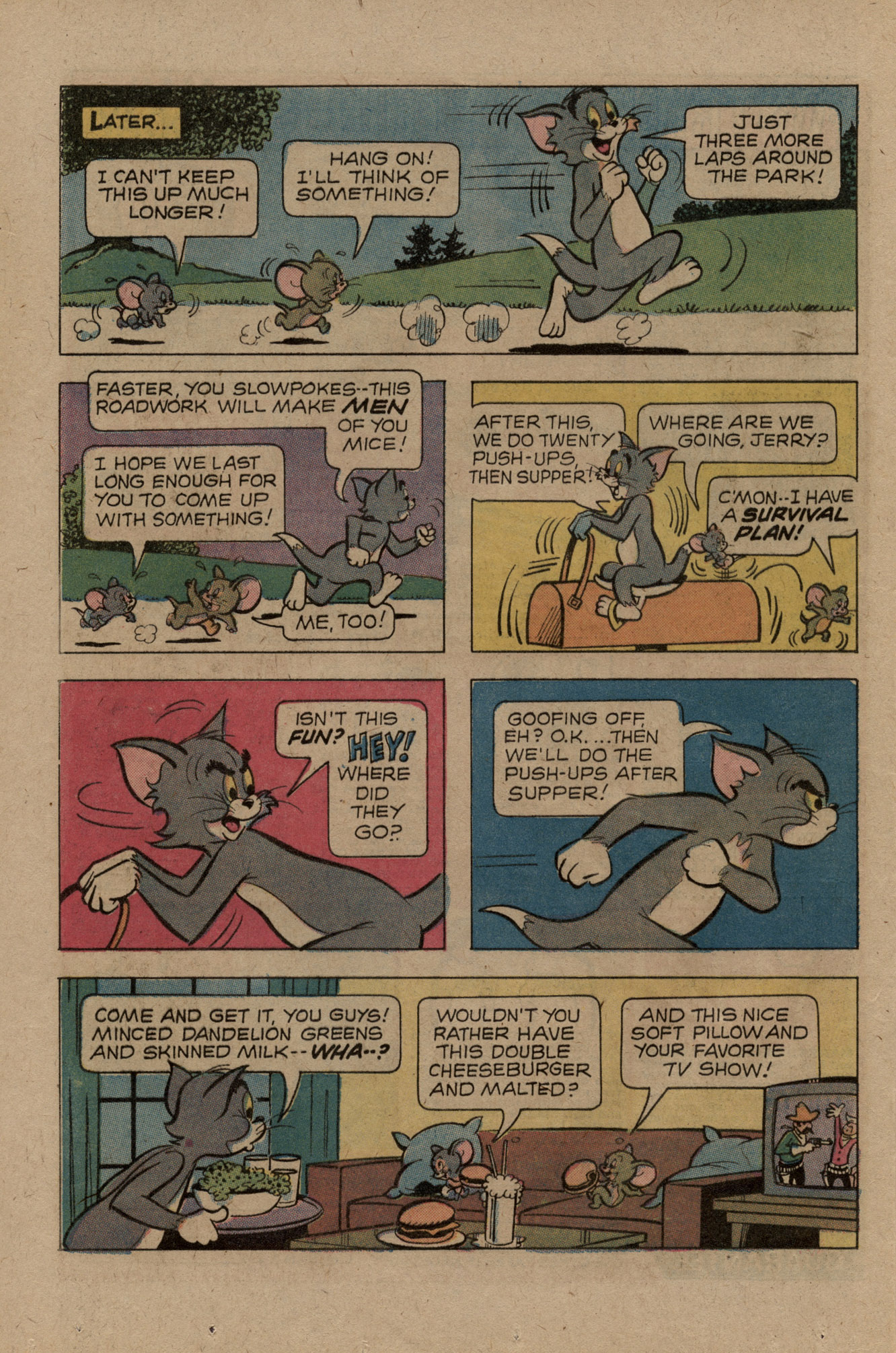Read online Tom and Jerry comic -  Issue #282 - 24