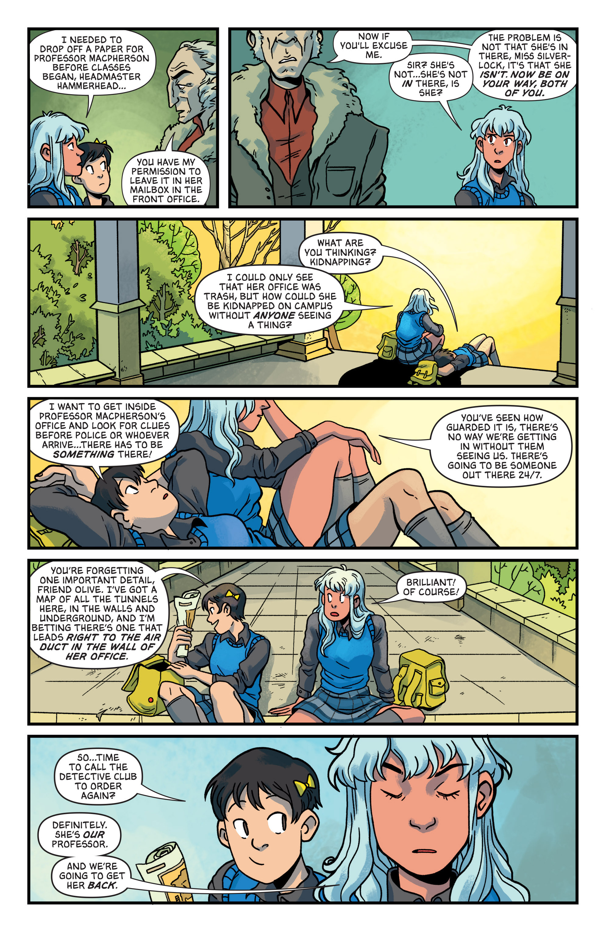 Read online Lumberjanes/Gotham Academy comic -  Issue #1 - 7