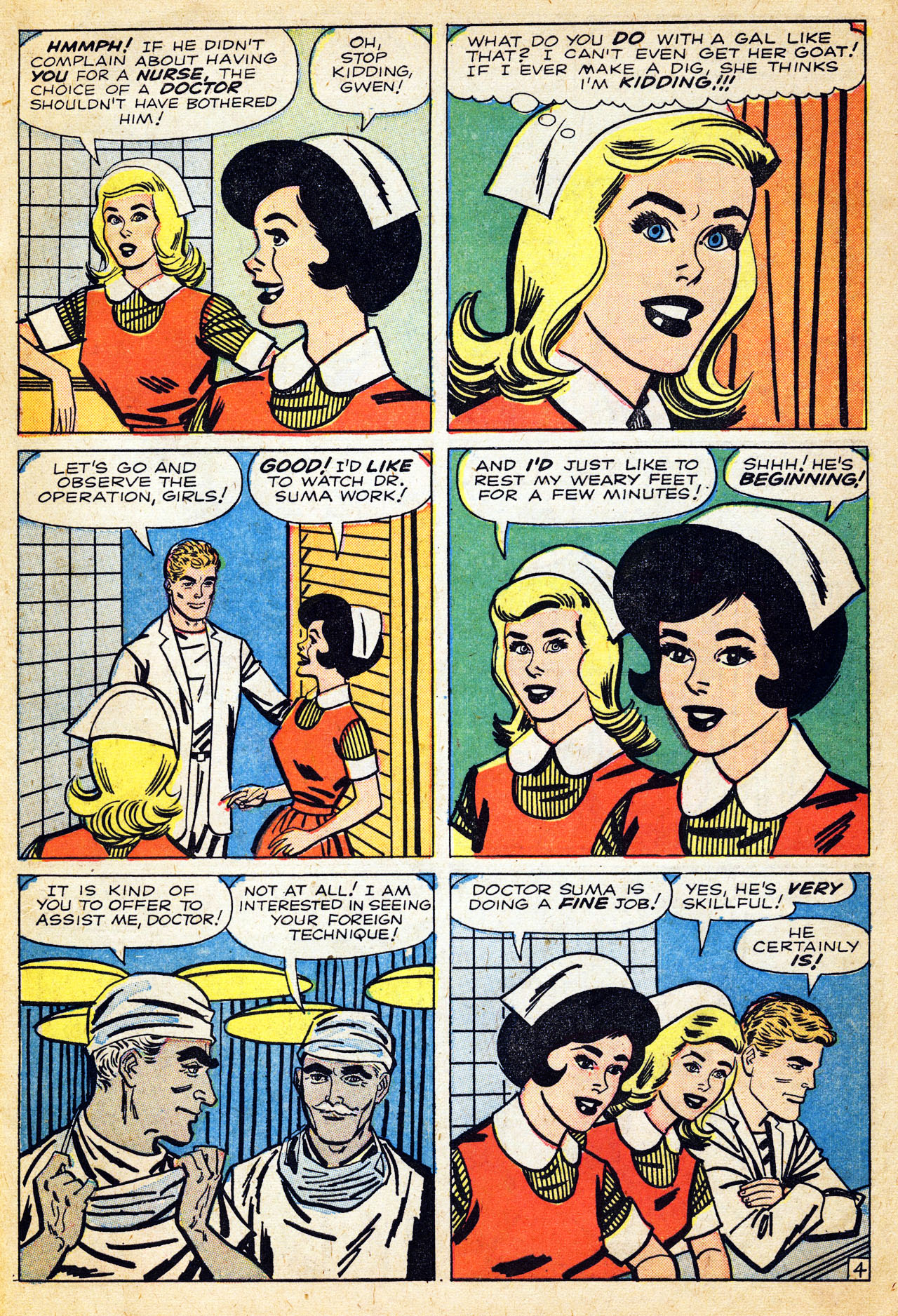 Read online Linda Carter, Student Nurse comic -  Issue #5 - 31