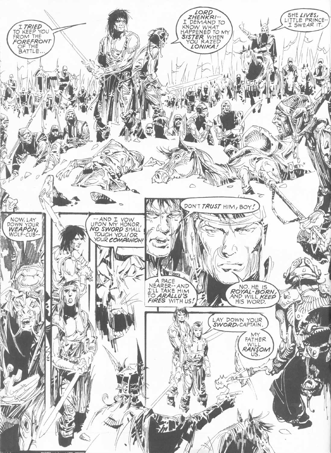 Read online The Savage Sword Of Conan comic -  Issue #228 - 8