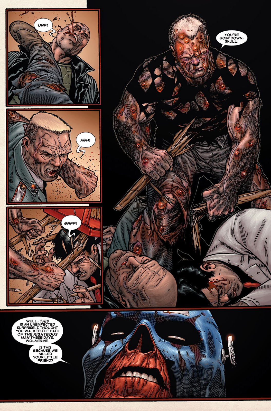 Wolverine: Old Man Logan issue Full - Page 146