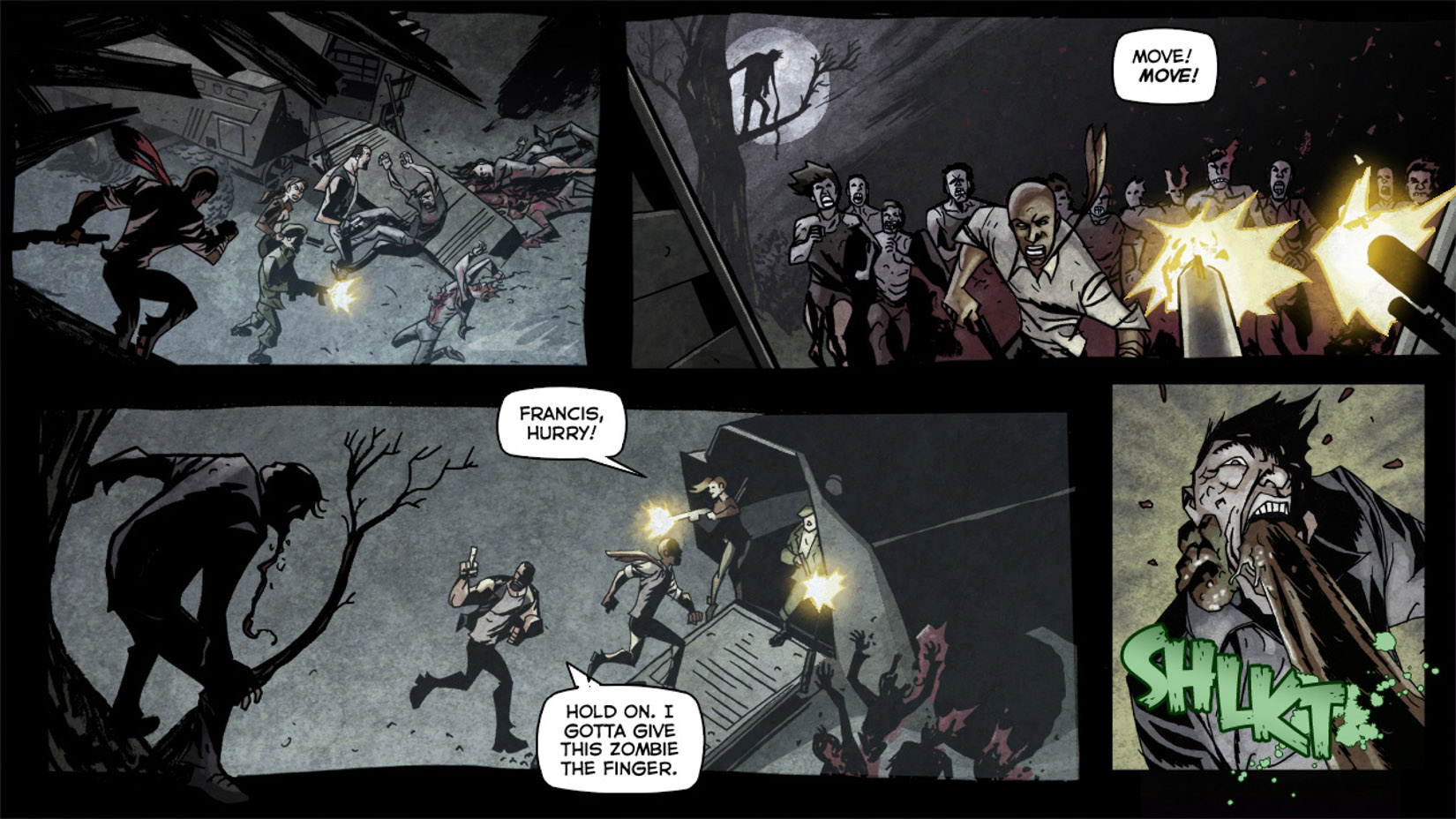 Read online Left 4 Dead: The Sacrifice comic -  Issue #1 - 20