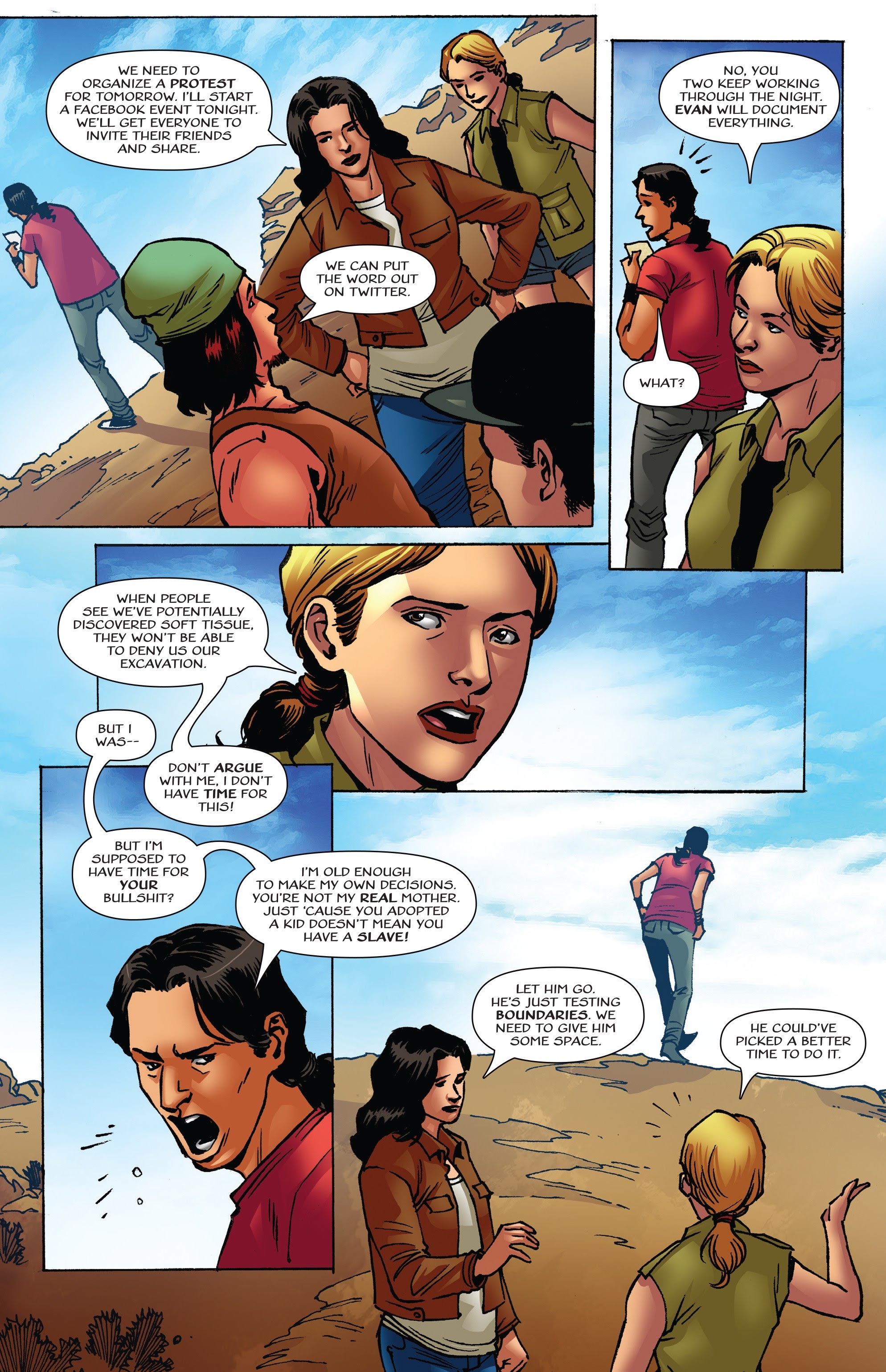 Read online Sharkasaurus comic -  Issue # TPB - 15