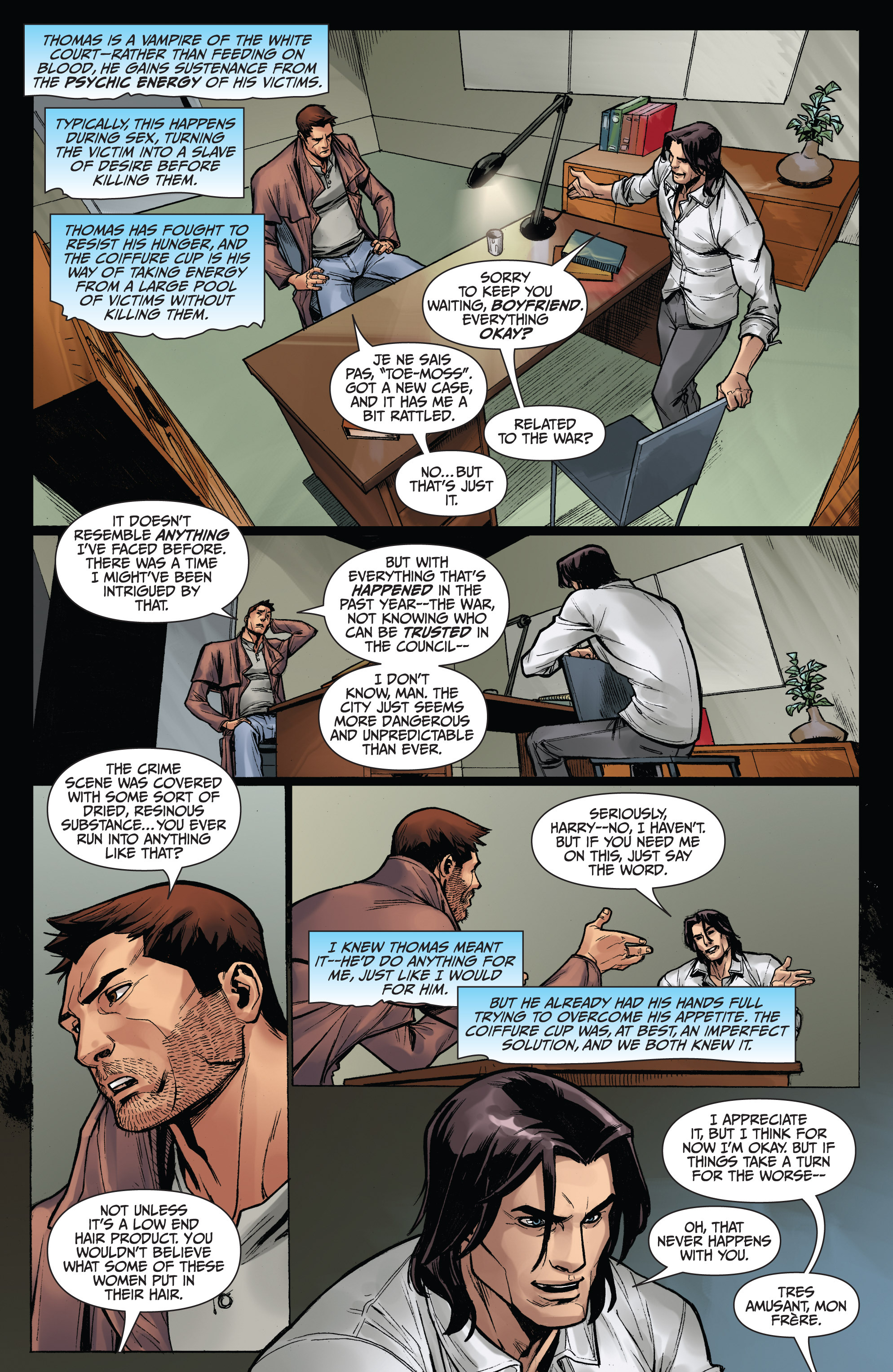 Read online Jim Butcher's The Dresden Files: Down Town comic -  Issue #1 - 19