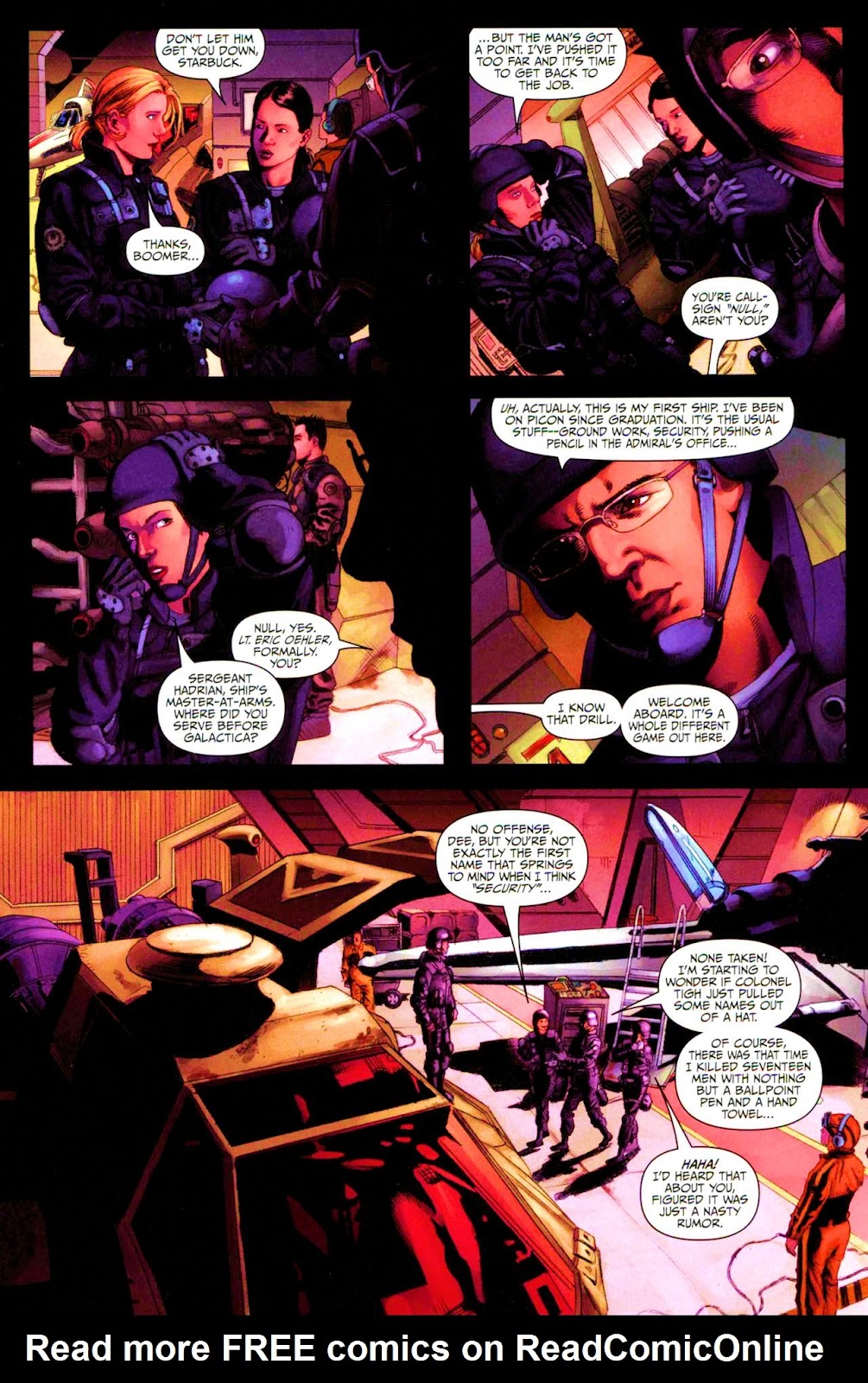 Battlestar Galactica: Season Zero issue 8 - Page 4