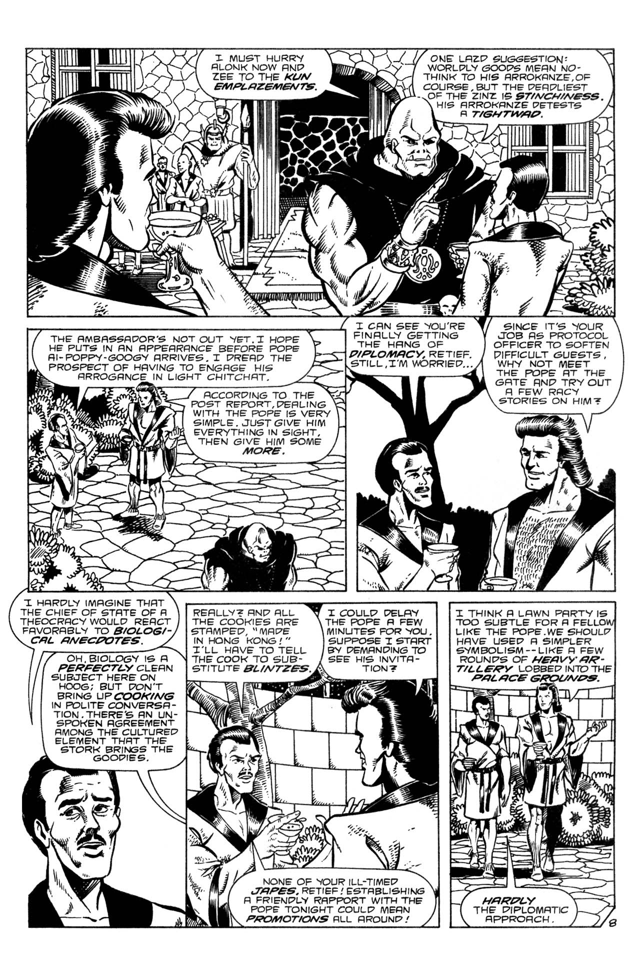 Read online Retief (1991) comic -  Issue #6 - 10