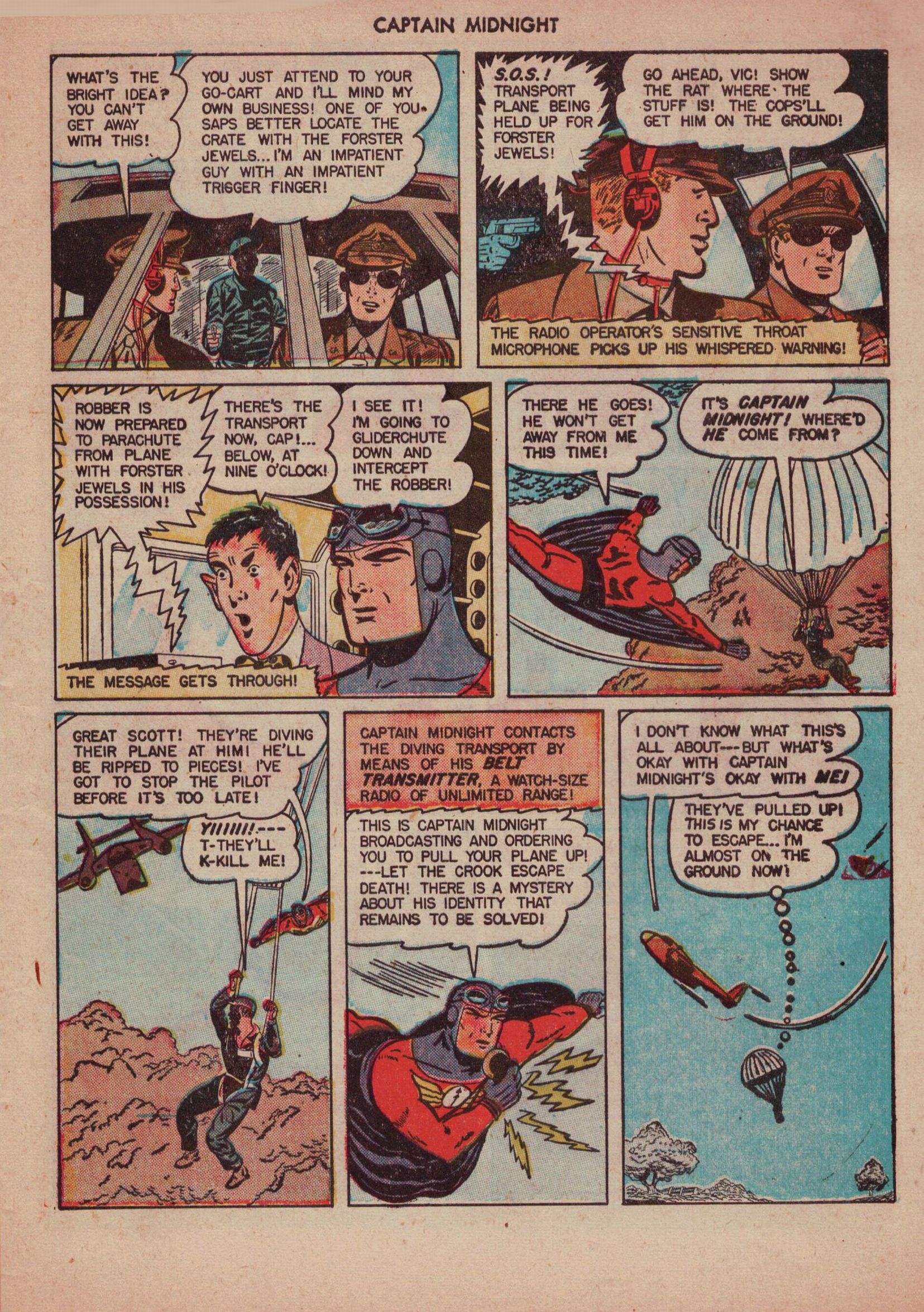 Read online Captain Midnight (1942) comic -  Issue #41 - 9