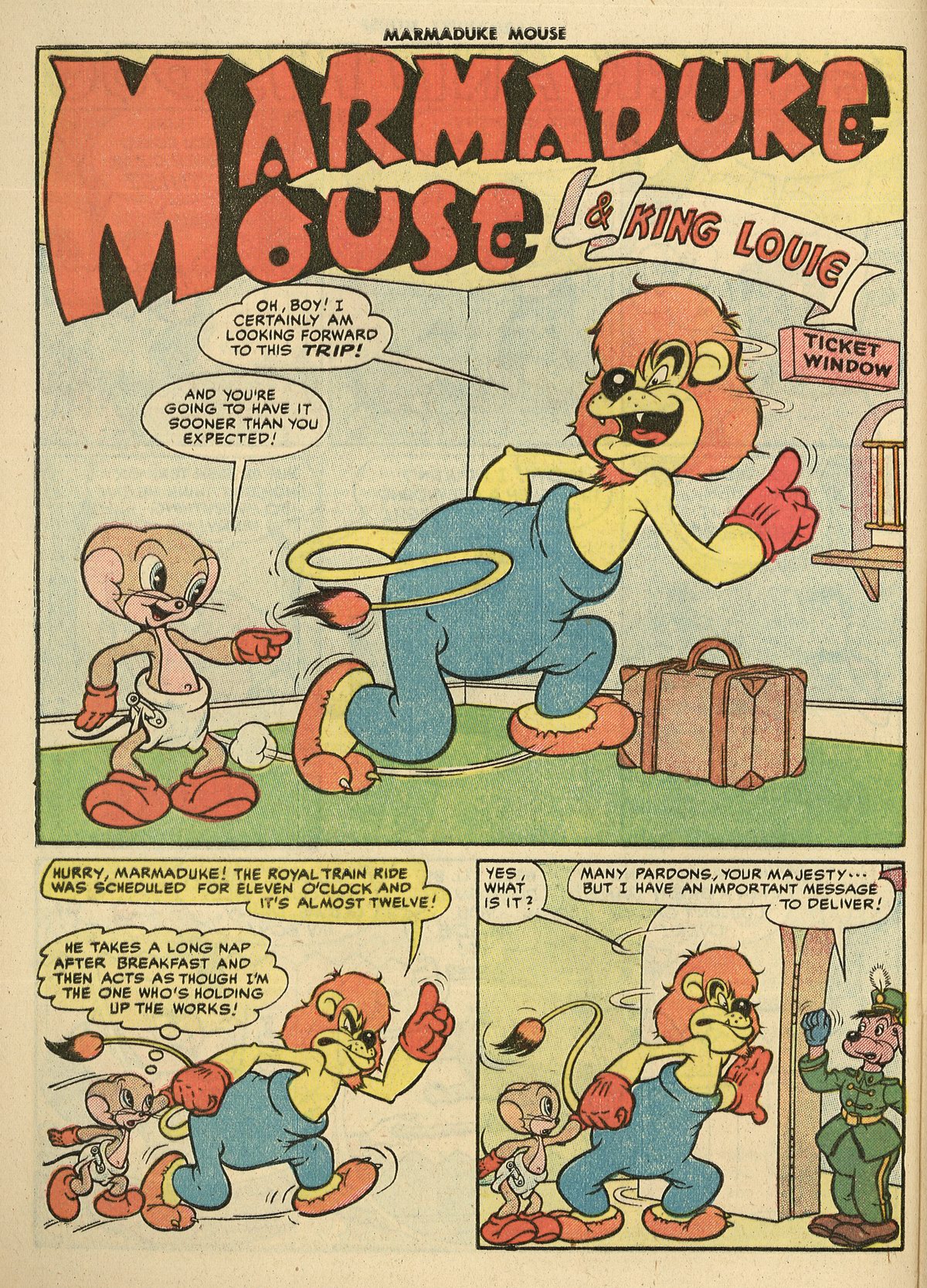 Read online Marmaduke Mouse comic -  Issue #55 - 28