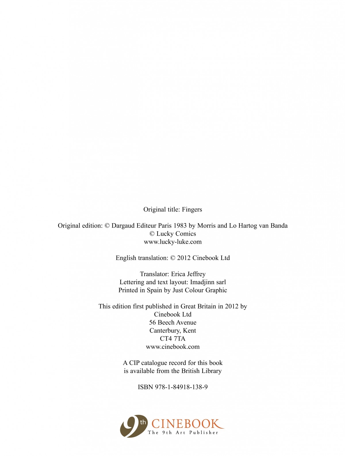 Read online A Lucky Luke Adventure comic -  Issue #37 - 47